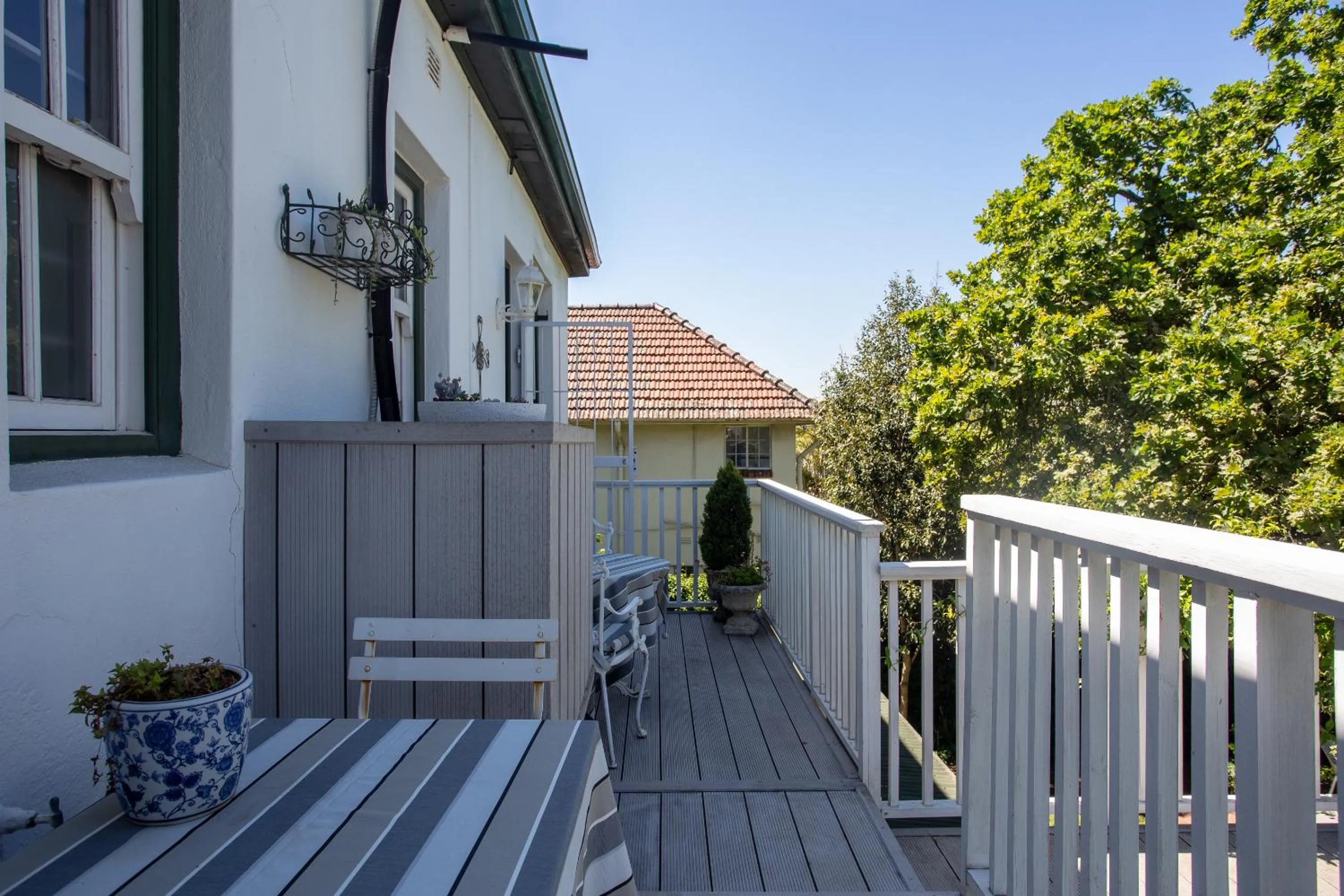Patio in Sandown Lodge