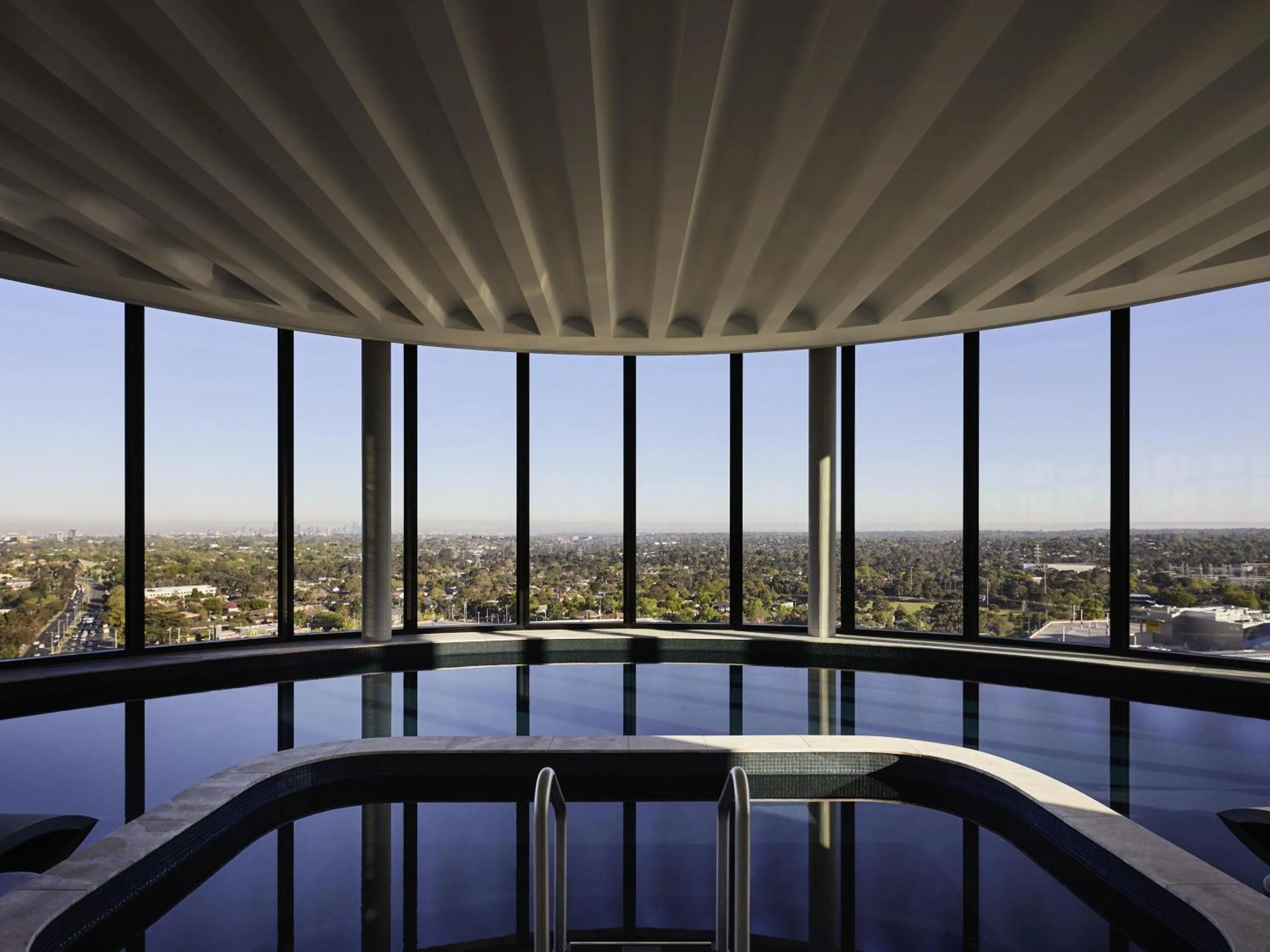 Pool view in Hotel Chadstone Melbourne MGallery Collection