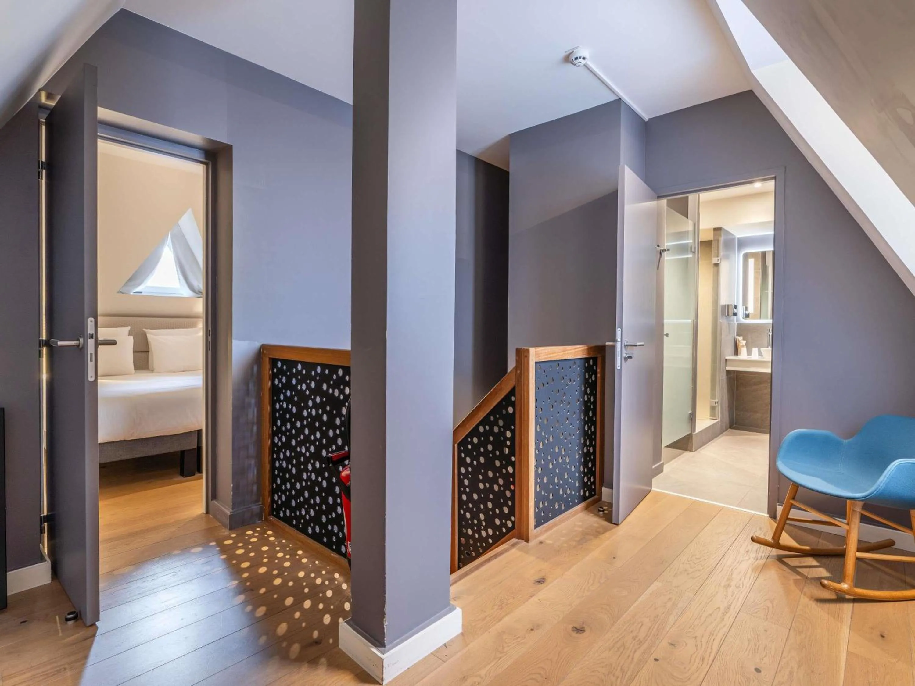 Bedroom, Bed in Novotel Deauville Plage