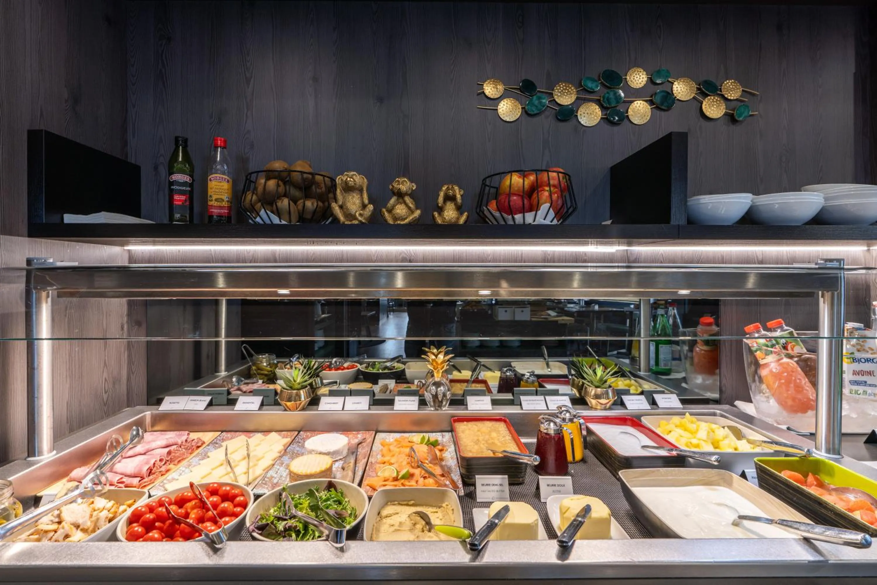 Continental breakfast in Novotel Deauville Plage