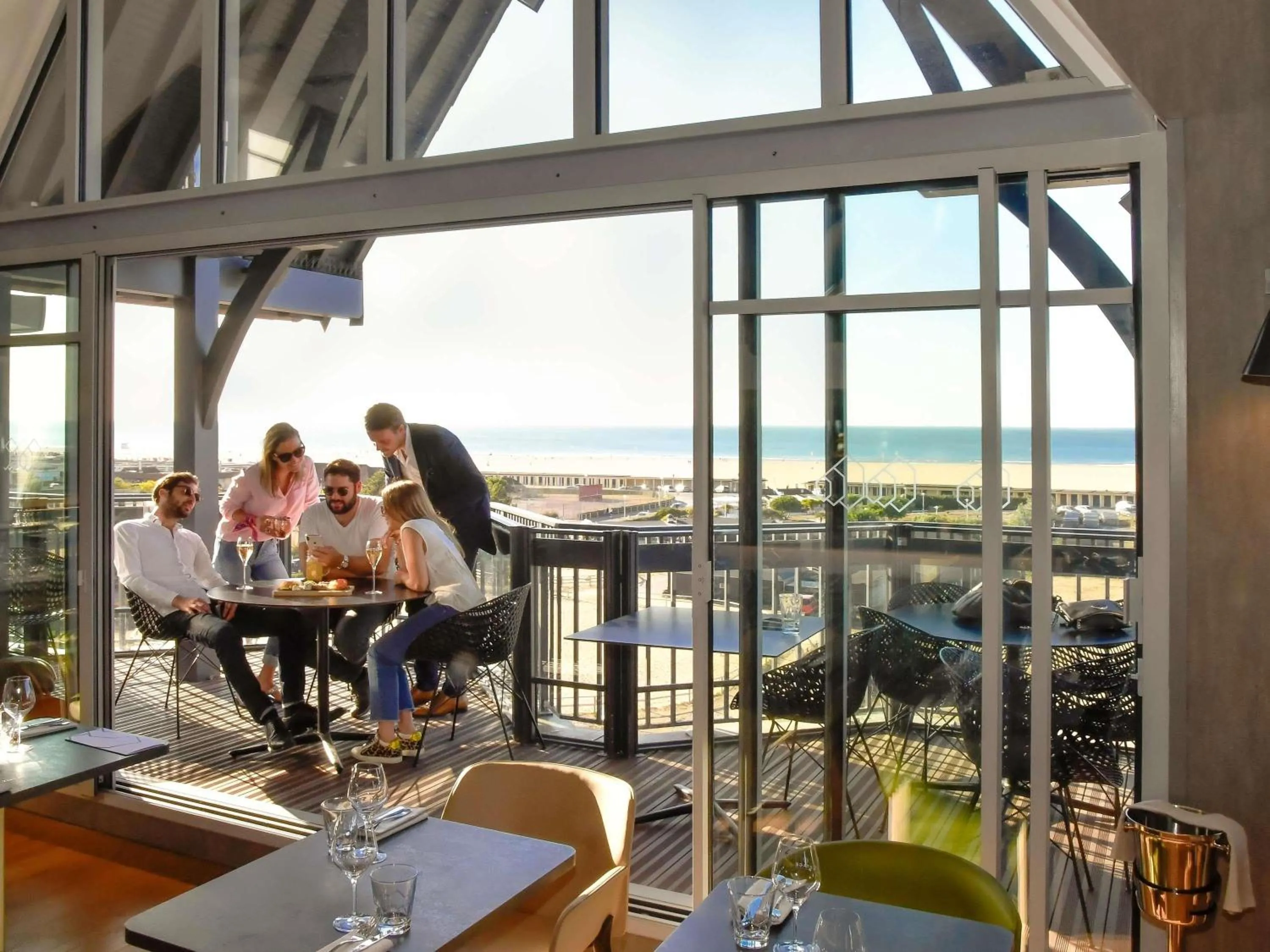 Property building in Novotel Deauville Plage