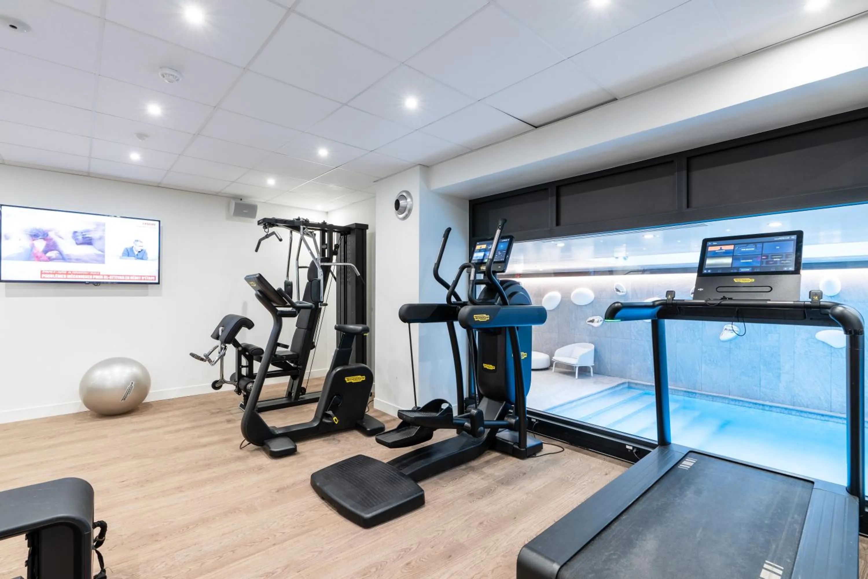 Fitness centre/facilities in Novotel Deauville Plage