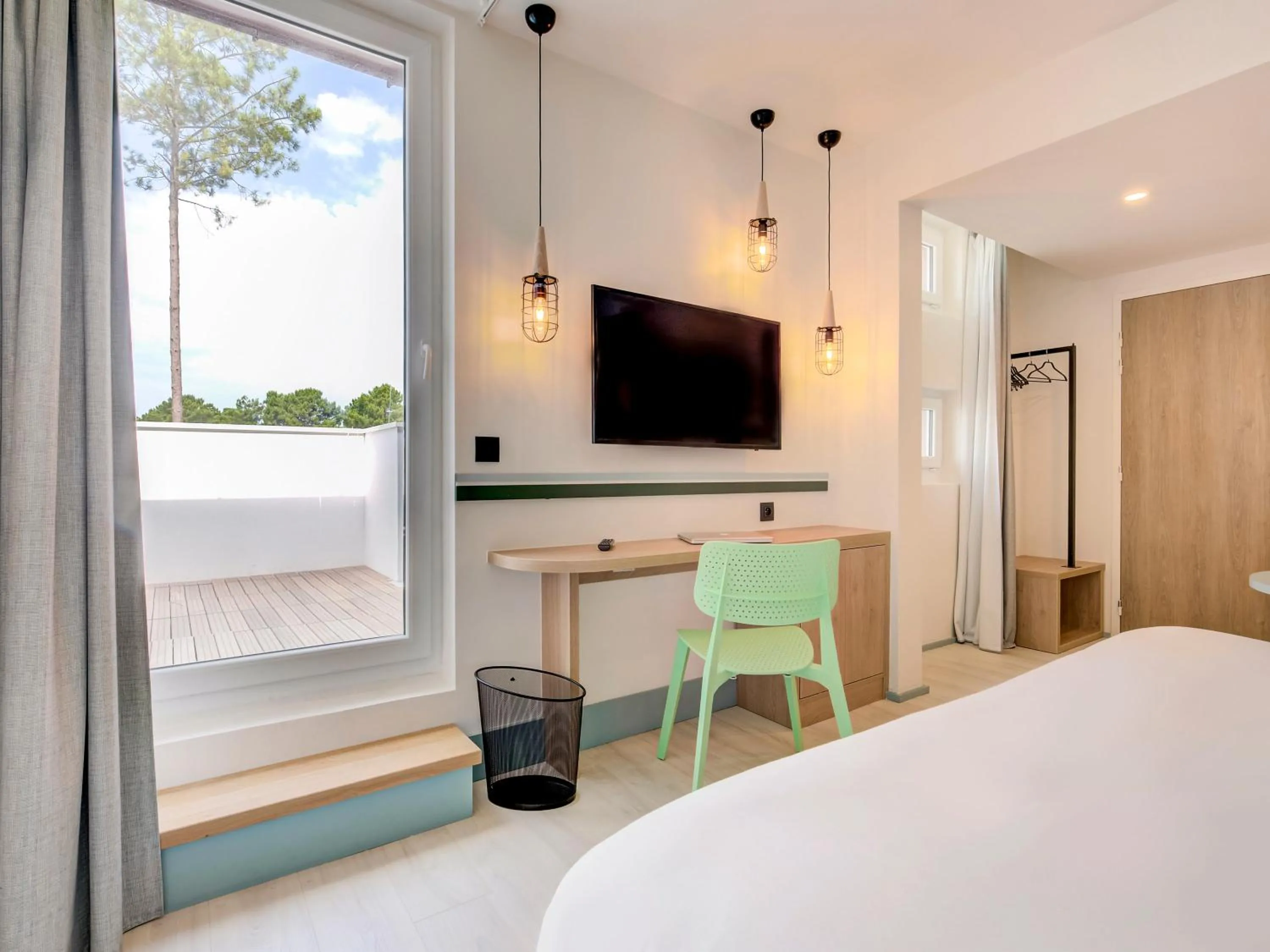 Bed in ibis Styles Arcachon Gujan Mestras