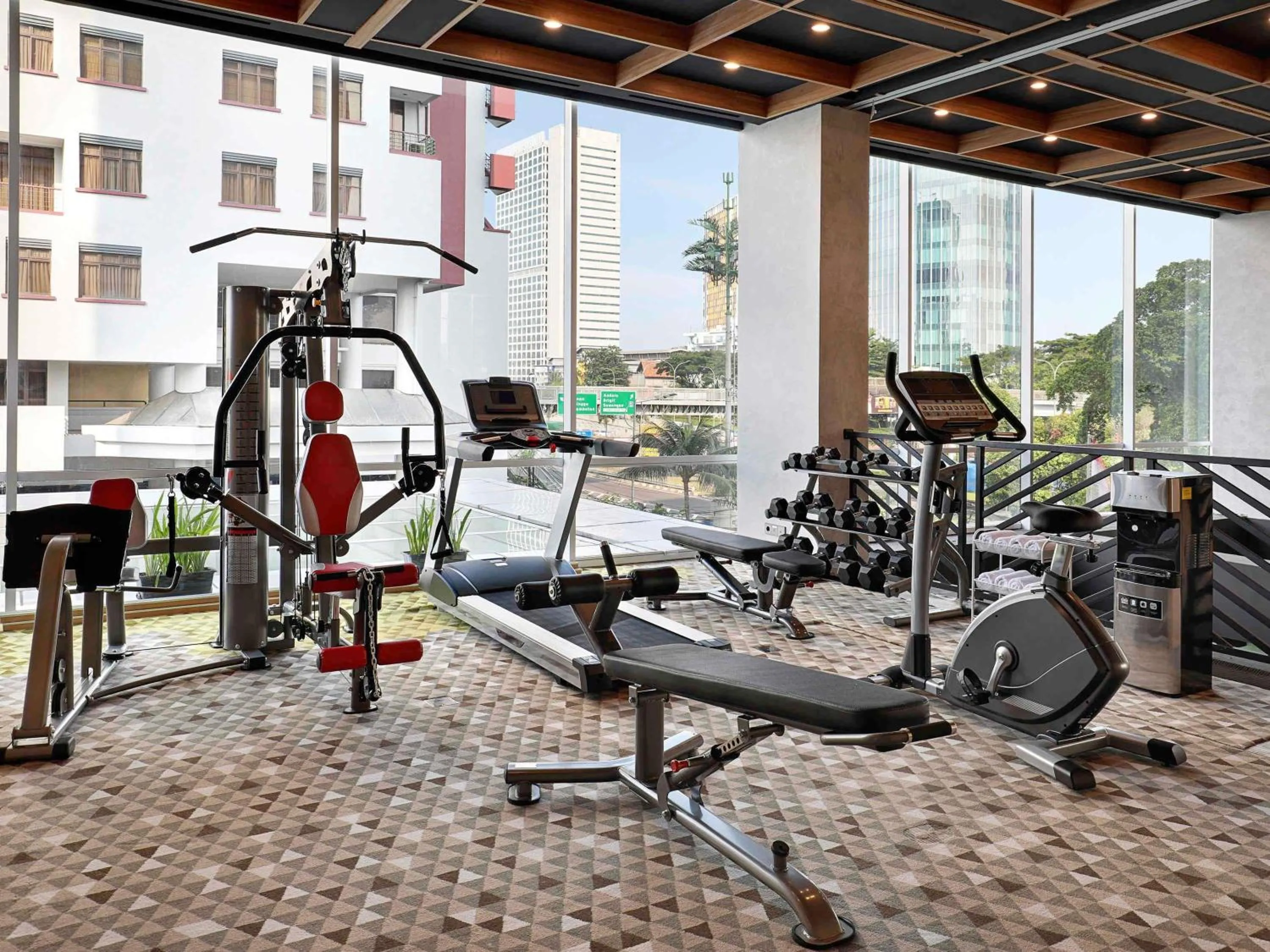 Fitness centre/facilities in ibis Styles Jakarta Simatupang