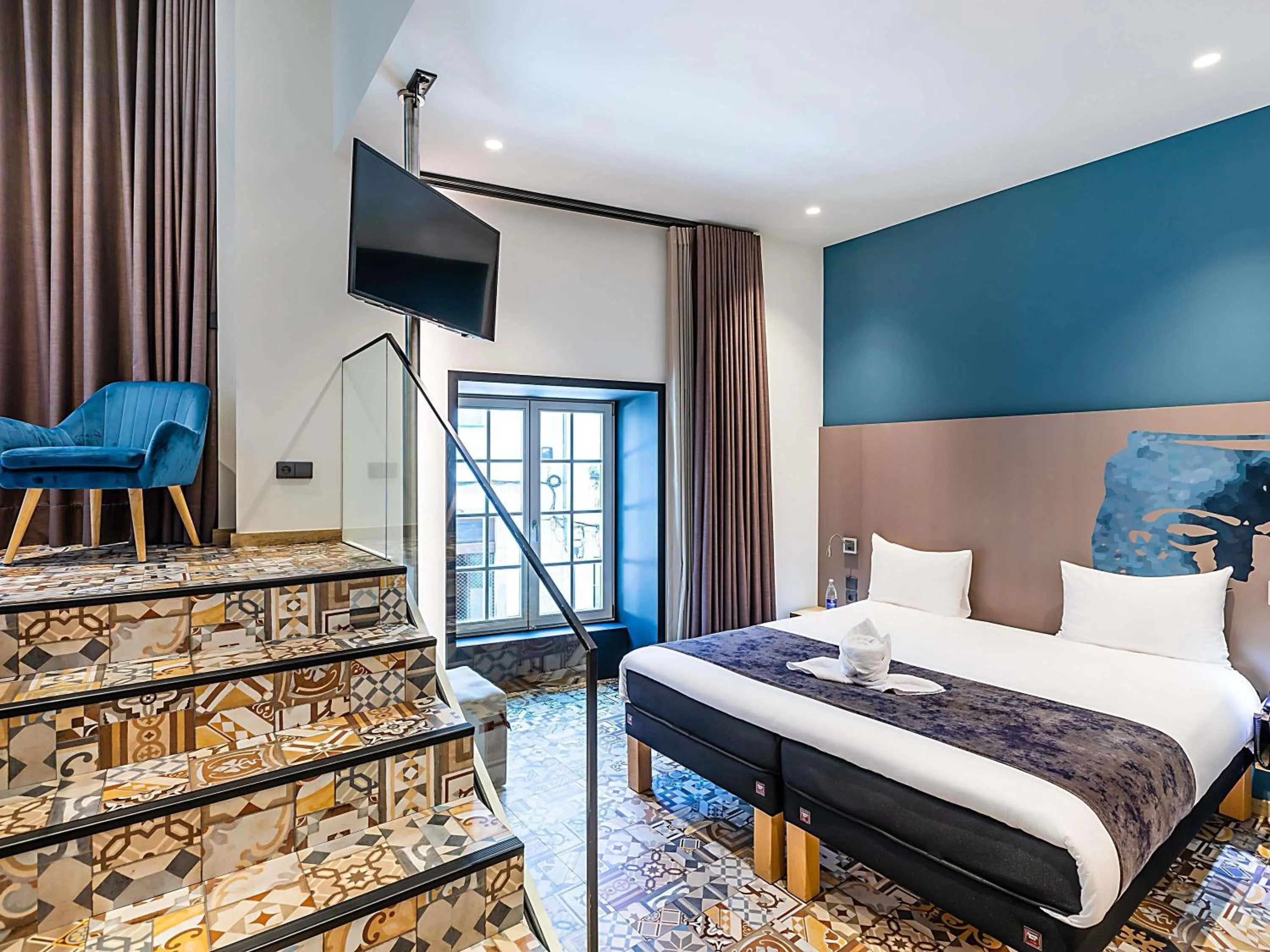 Bedroom, Bed in ibis Styles Chaves