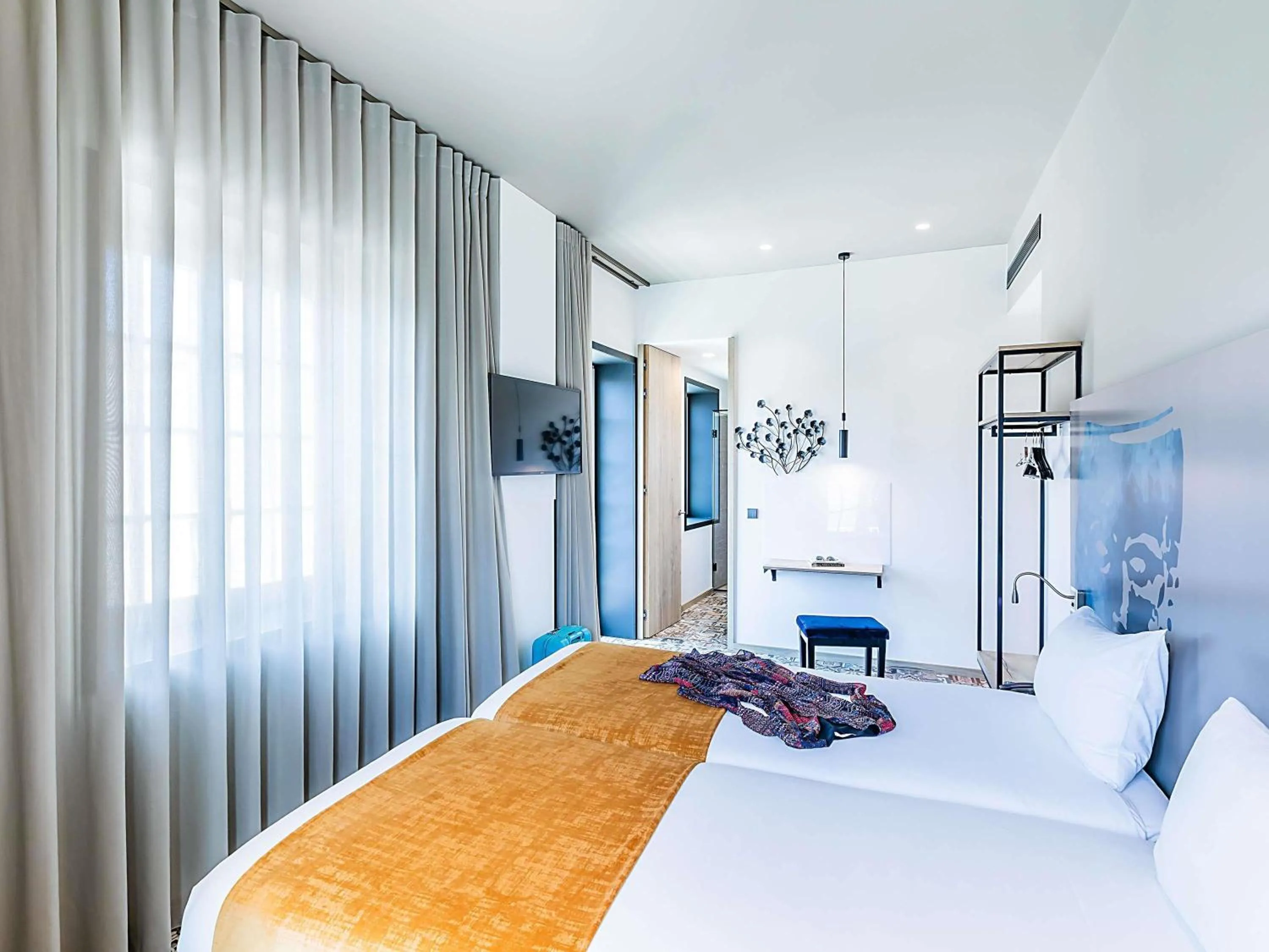 Bedroom, Bed in ibis Styles Chaves