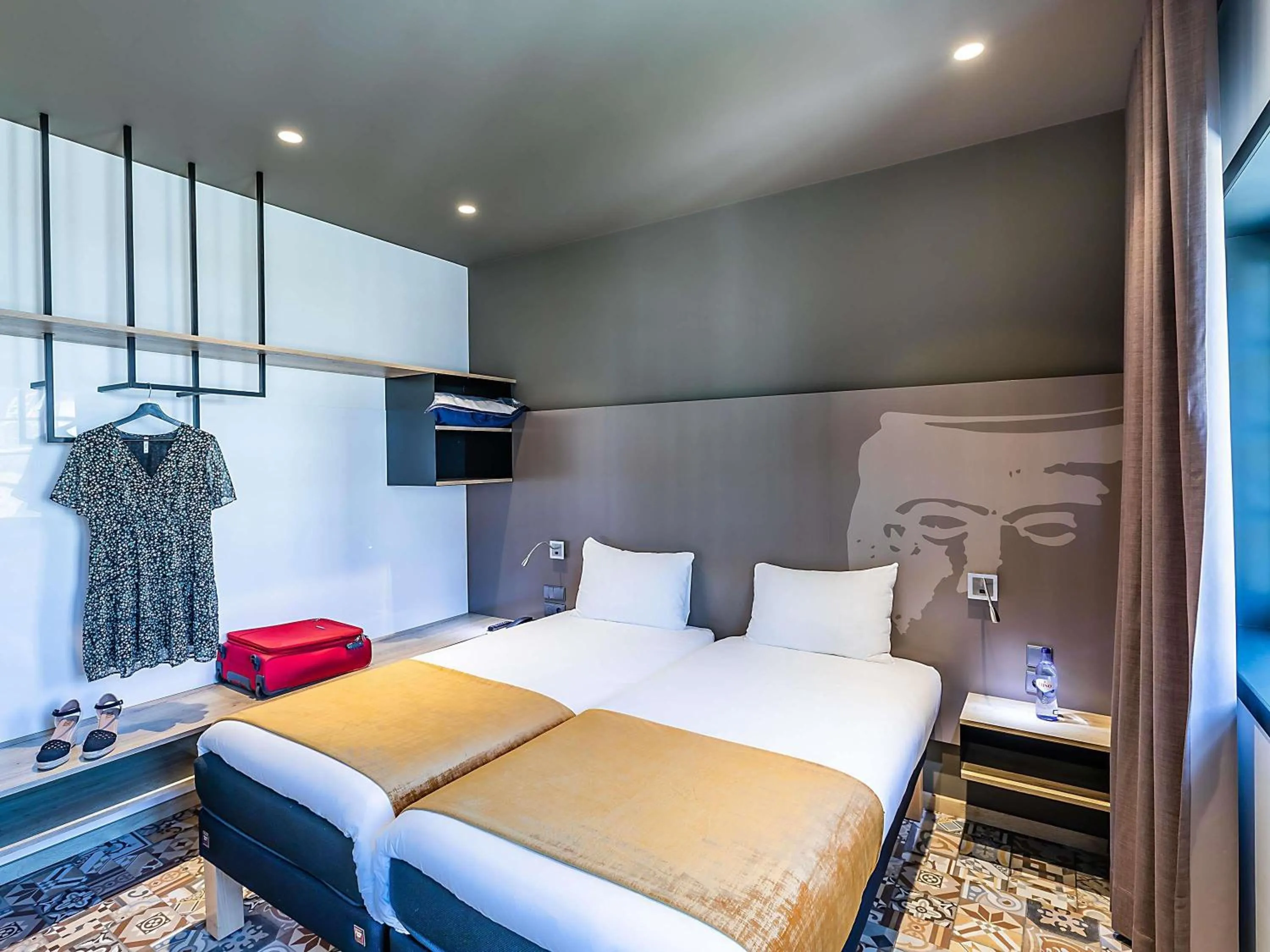 Bedroom, Bed in ibis Styles Chaves