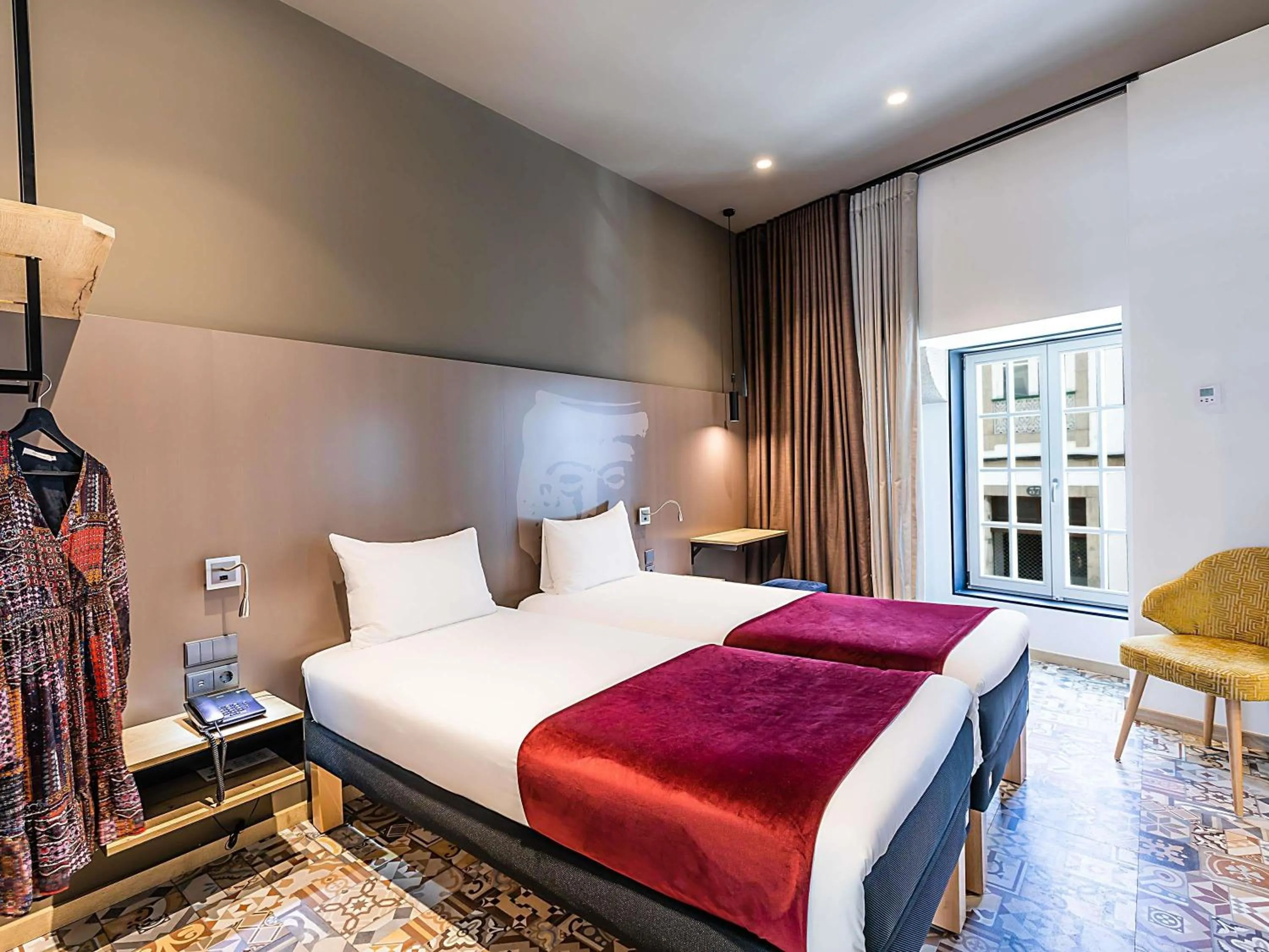 Bedroom, Bed in ibis Styles Chaves