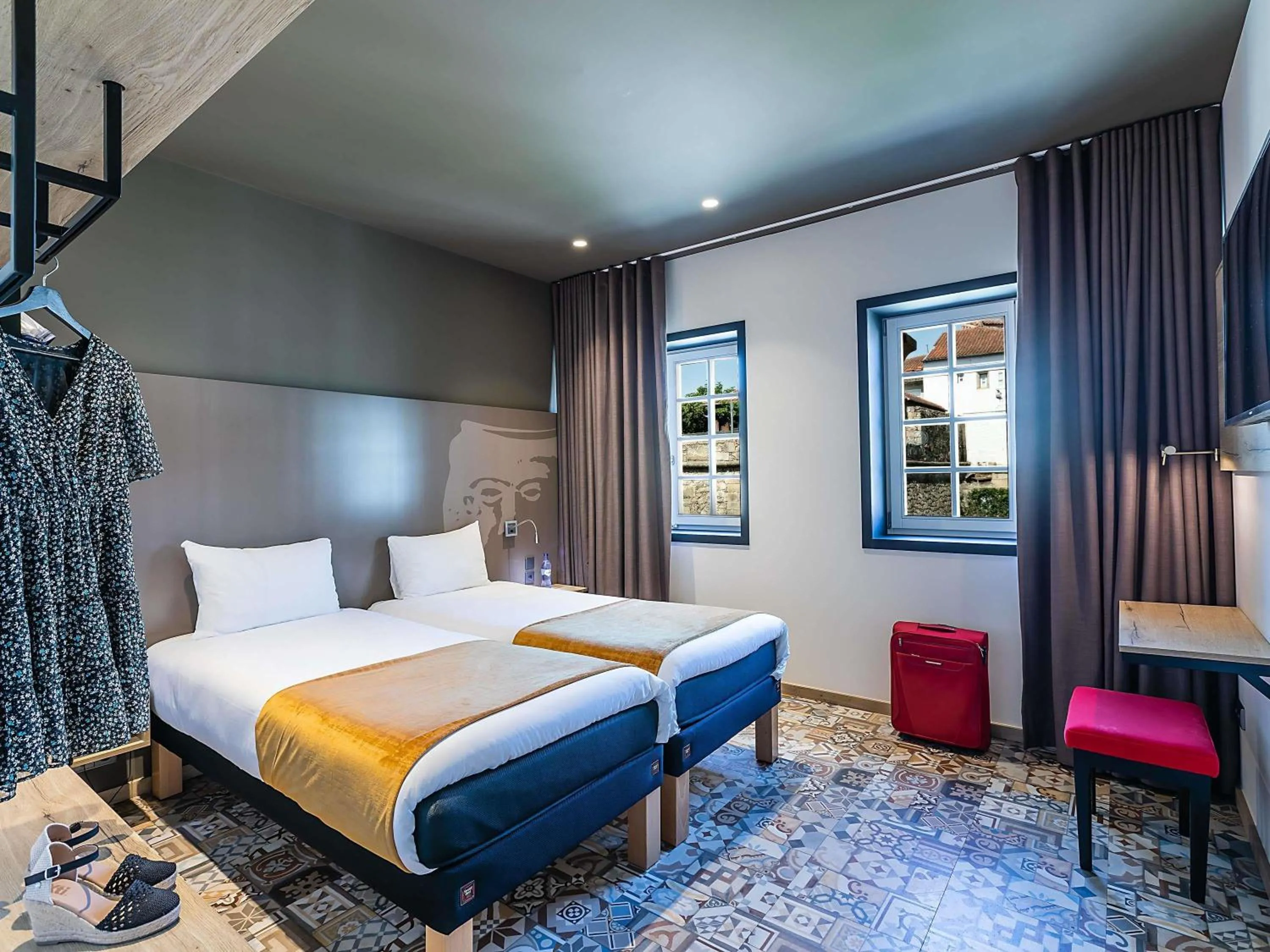 Bedroom, Bed in ibis Styles Chaves