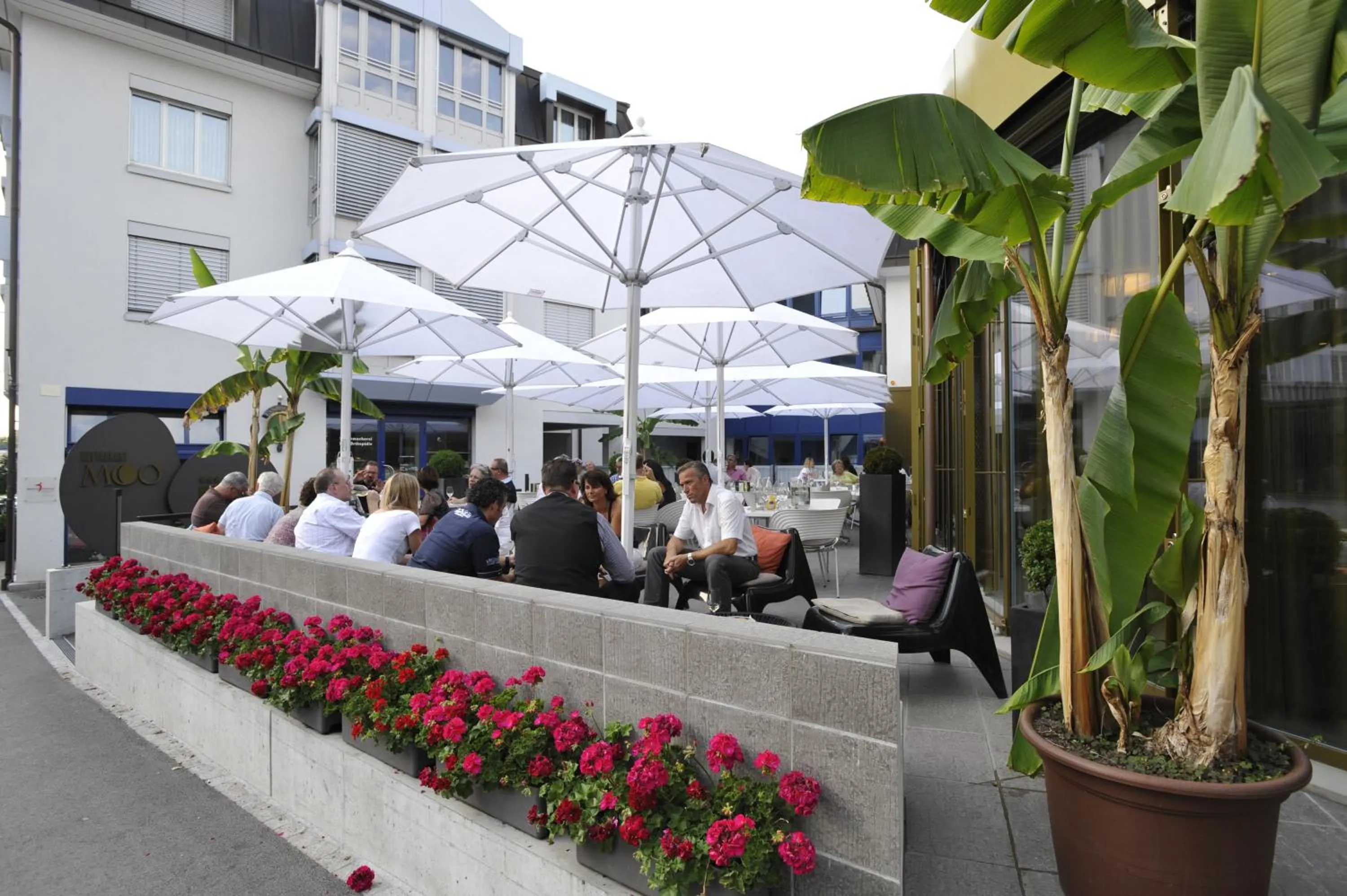 Balcony/Terrace in Herisau Swiss Quality Hotel