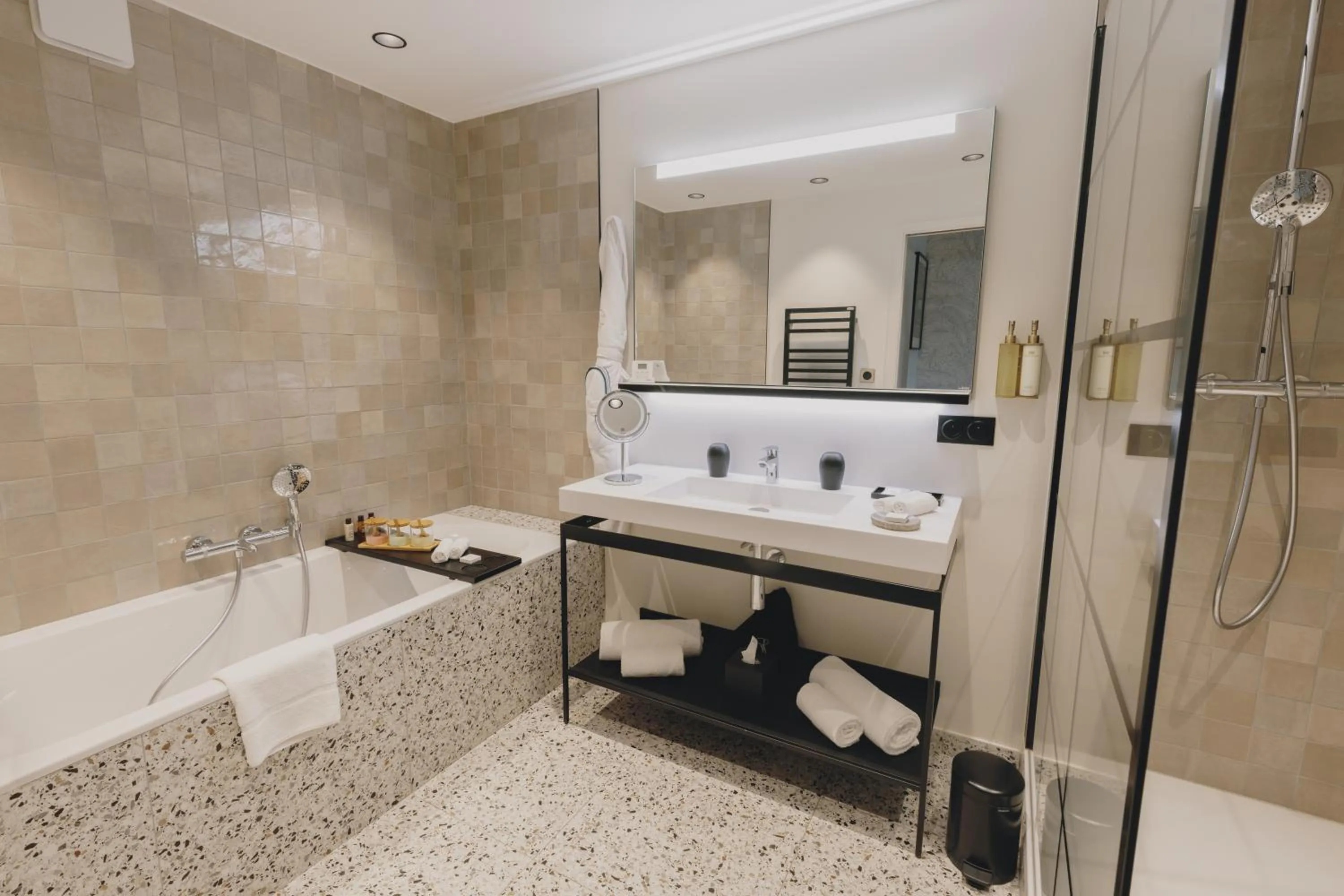 Bathroom in Cèdre Beaune, A Beauvallon Hotel & Spa