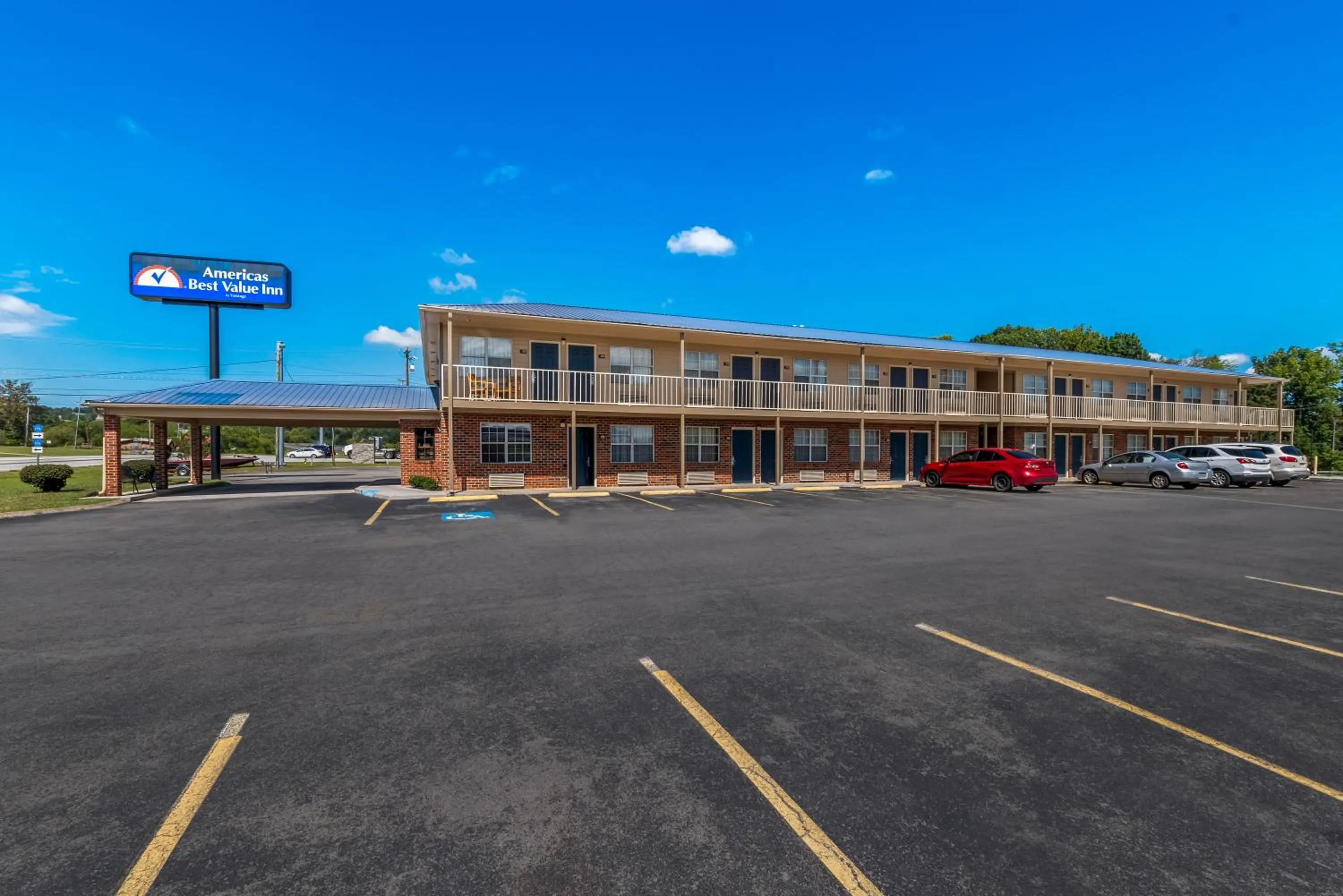 Property building in America's Best Value Inn-Athens