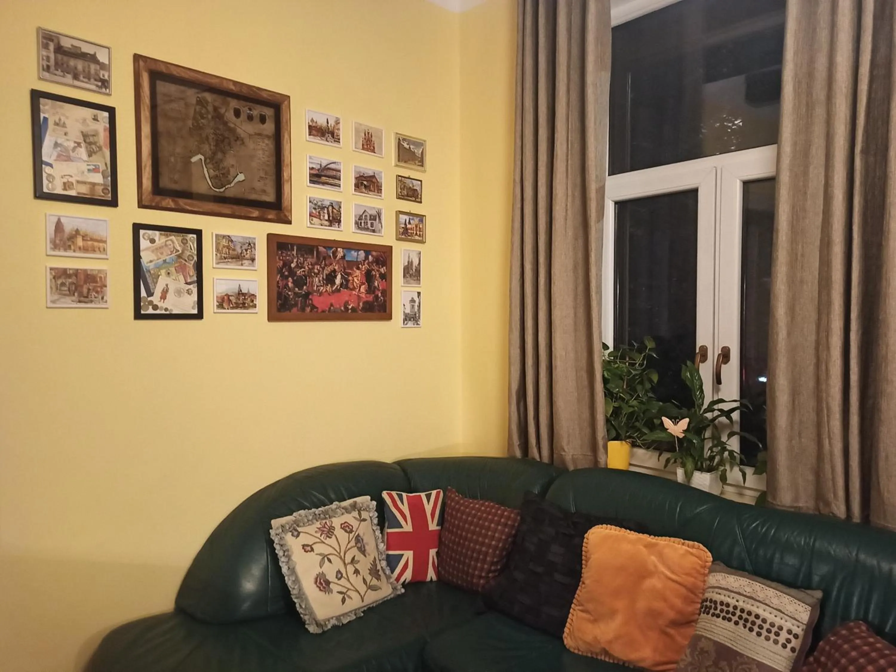 Living room in Willa Retro Hostel & Garden