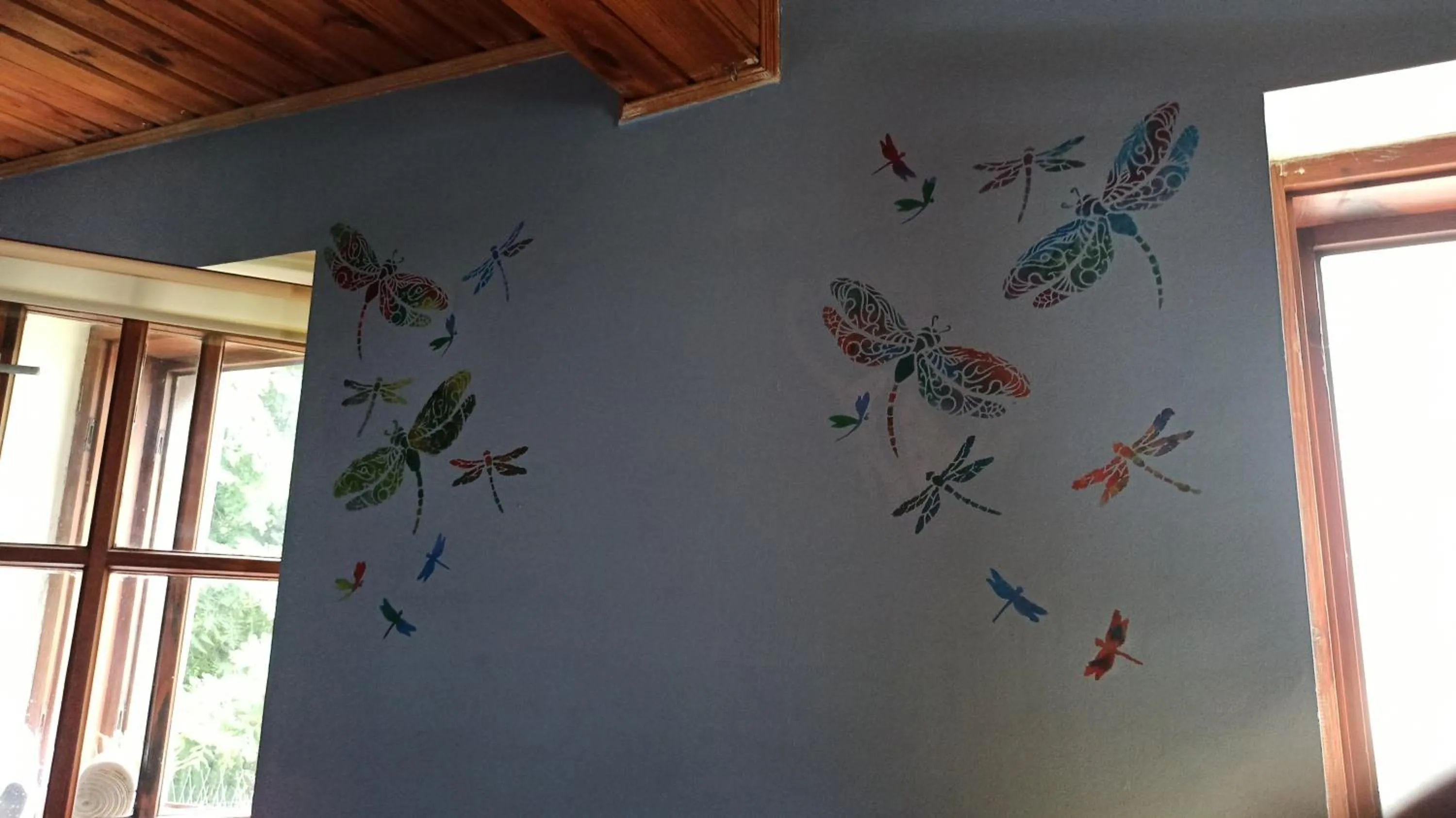 Decorative detail in Willa Retro Hostel & Garden