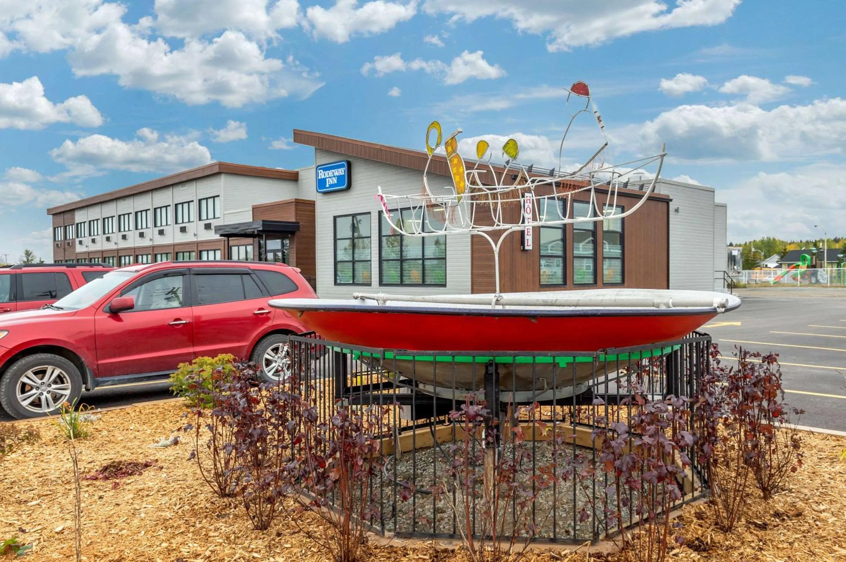 Property building in Rodeway Inn