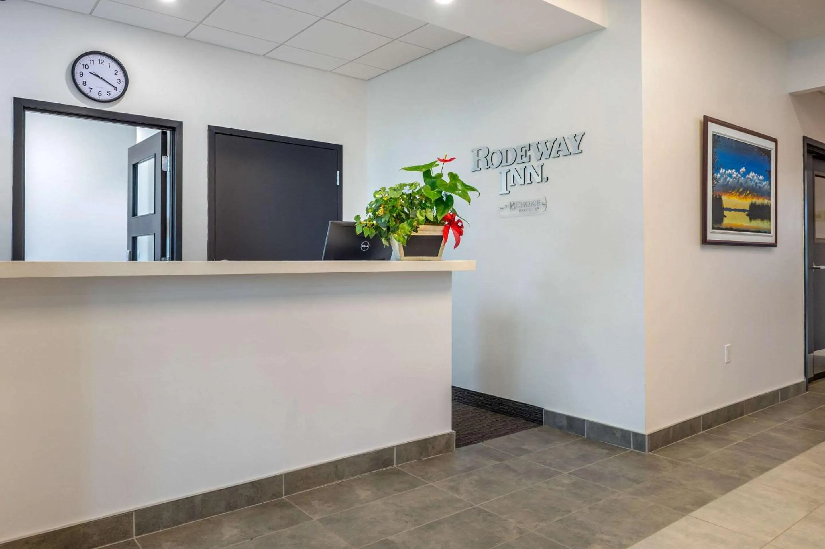 Lobby or reception in Rodeway Inn