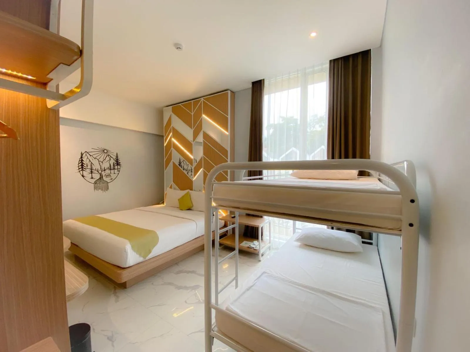 Bed in Facade Hotel by Azana