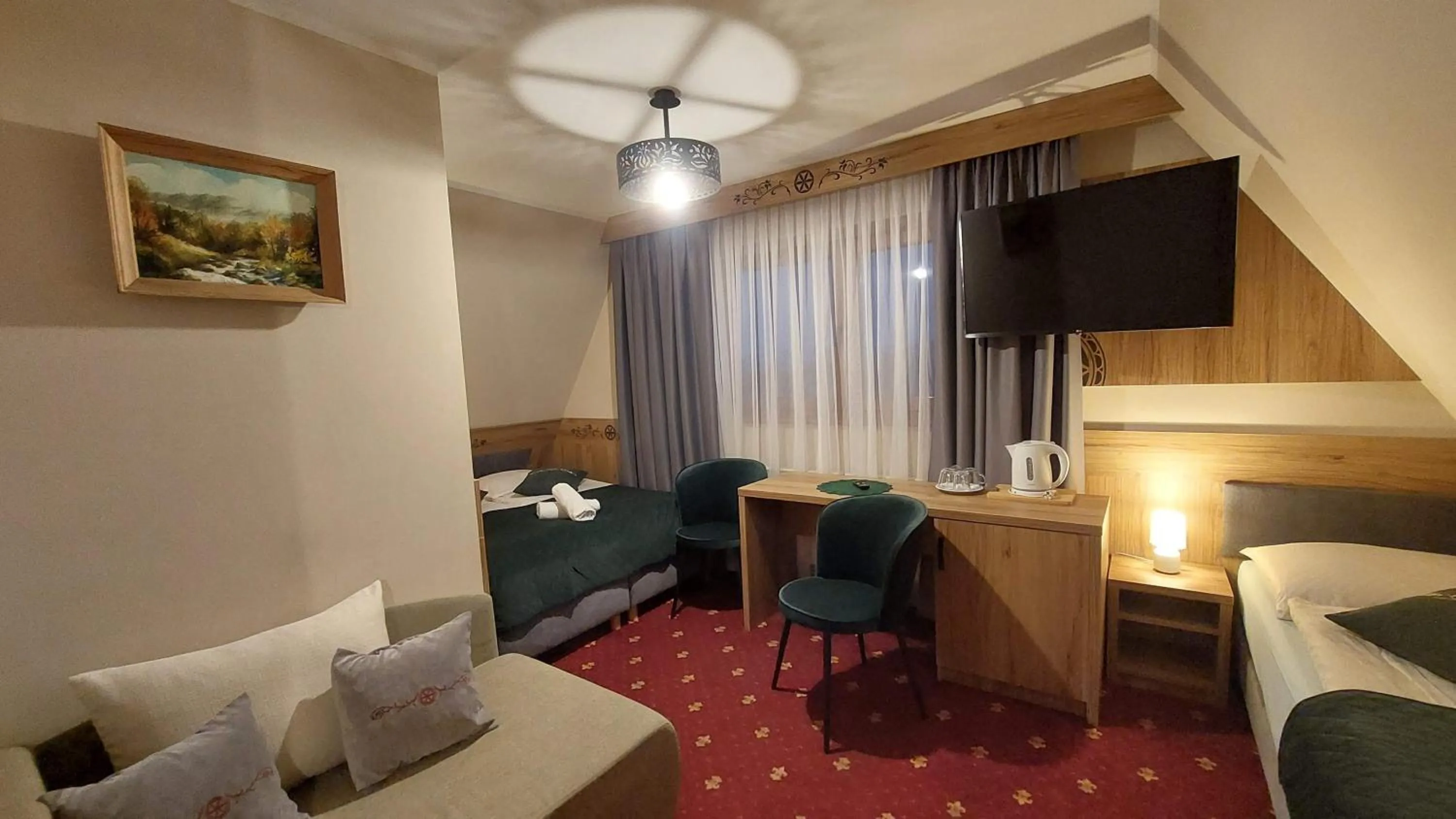 Bed in Willa u Kośle Zakopane