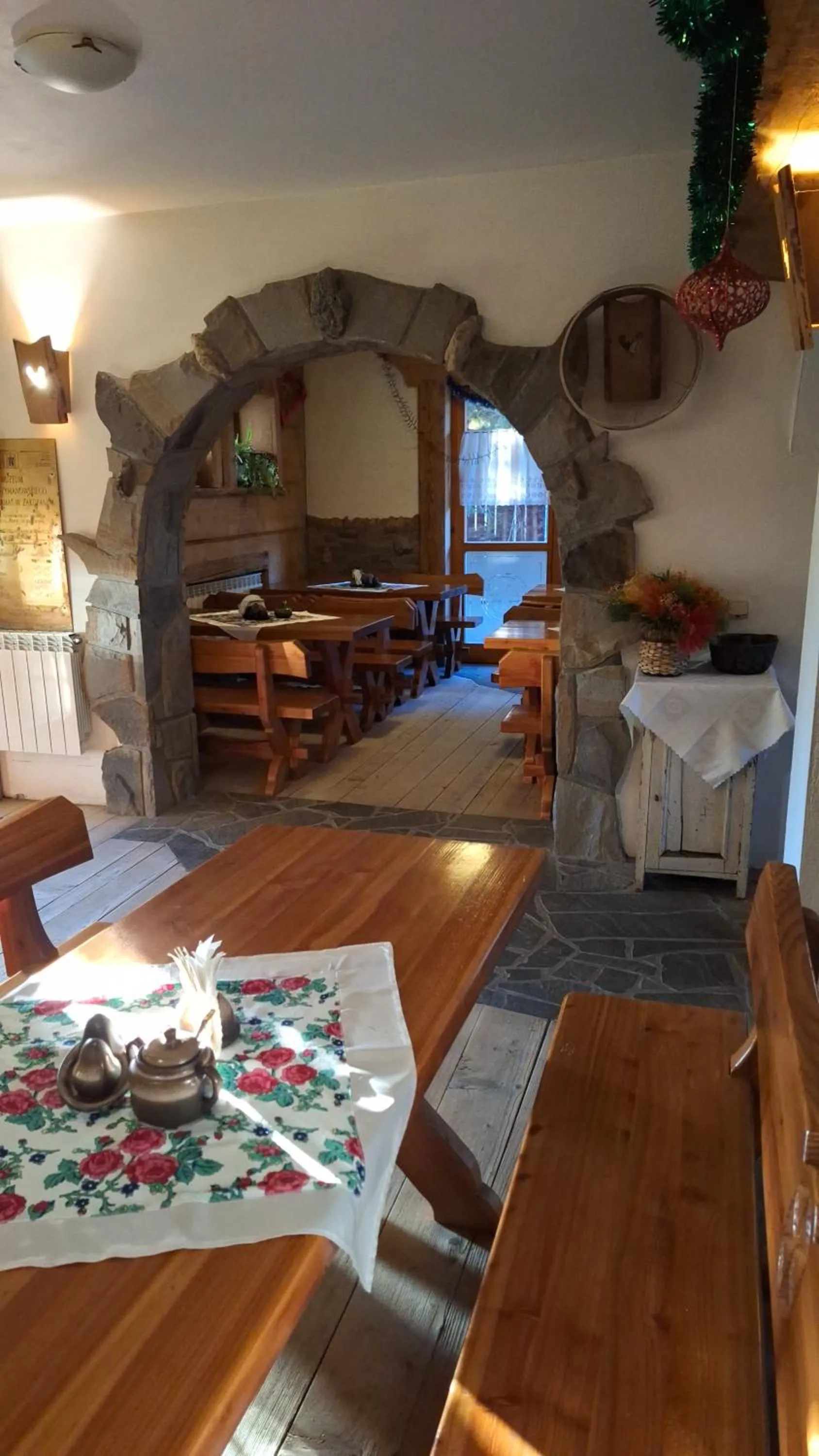 Dining area in Willa u Kośle Zakopane