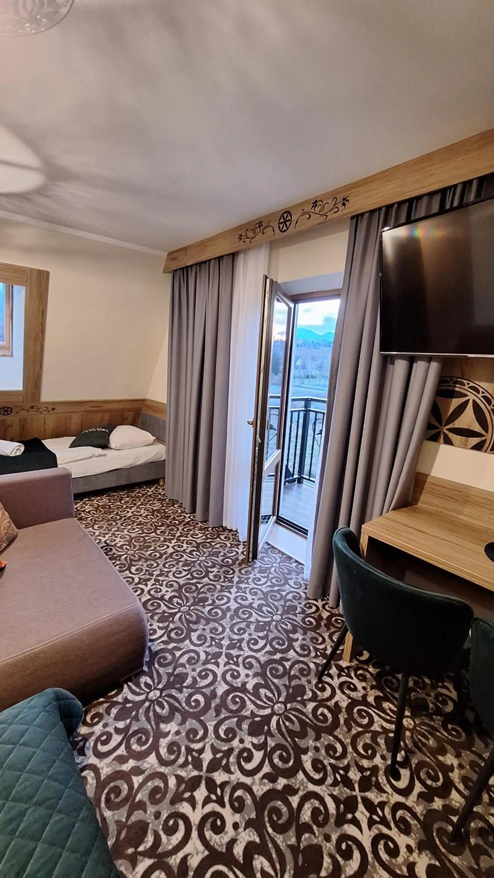 Bed in Willa u Kośle Zakopane