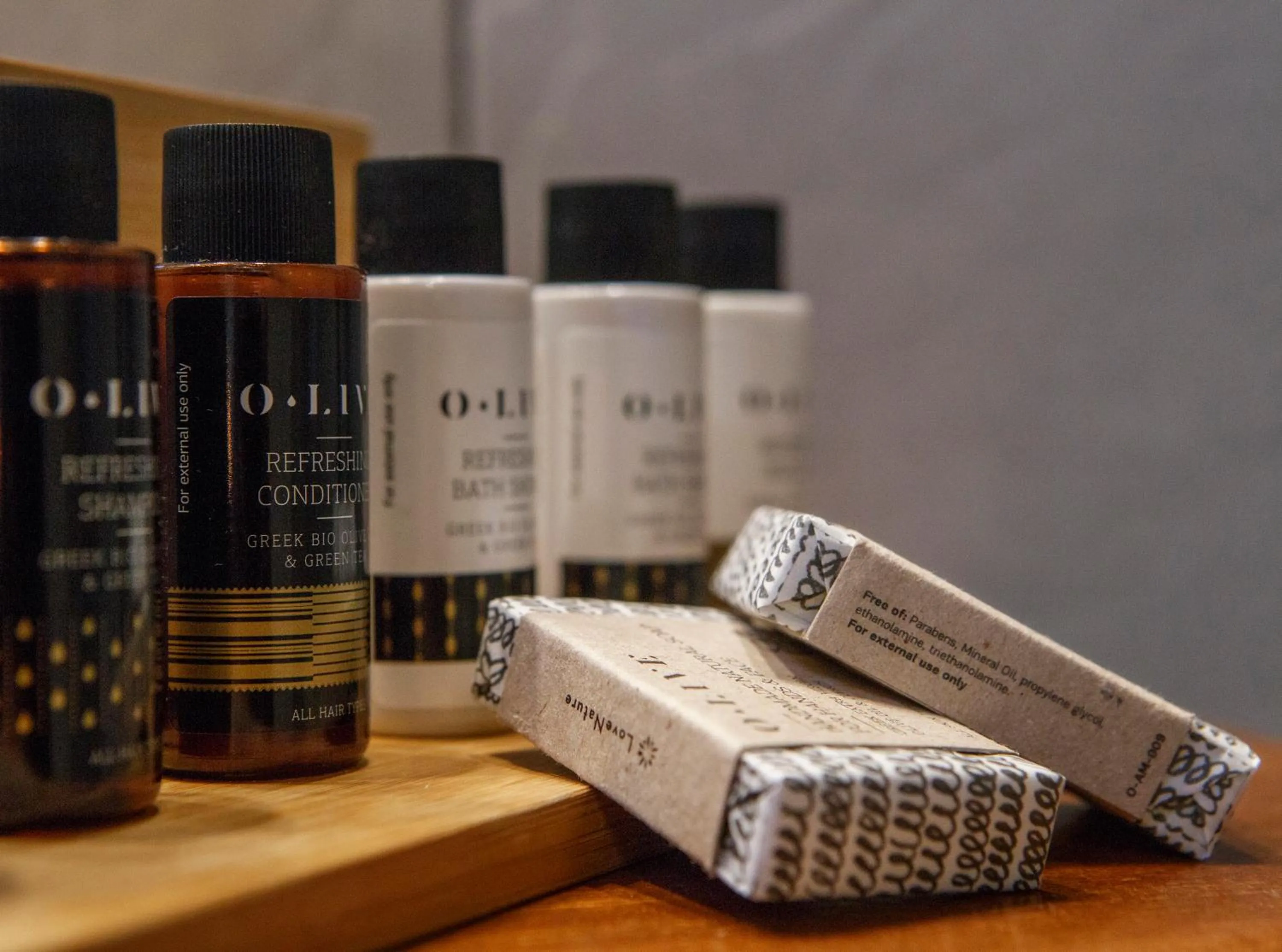 Bathroom in Olga Hotel Mouresi