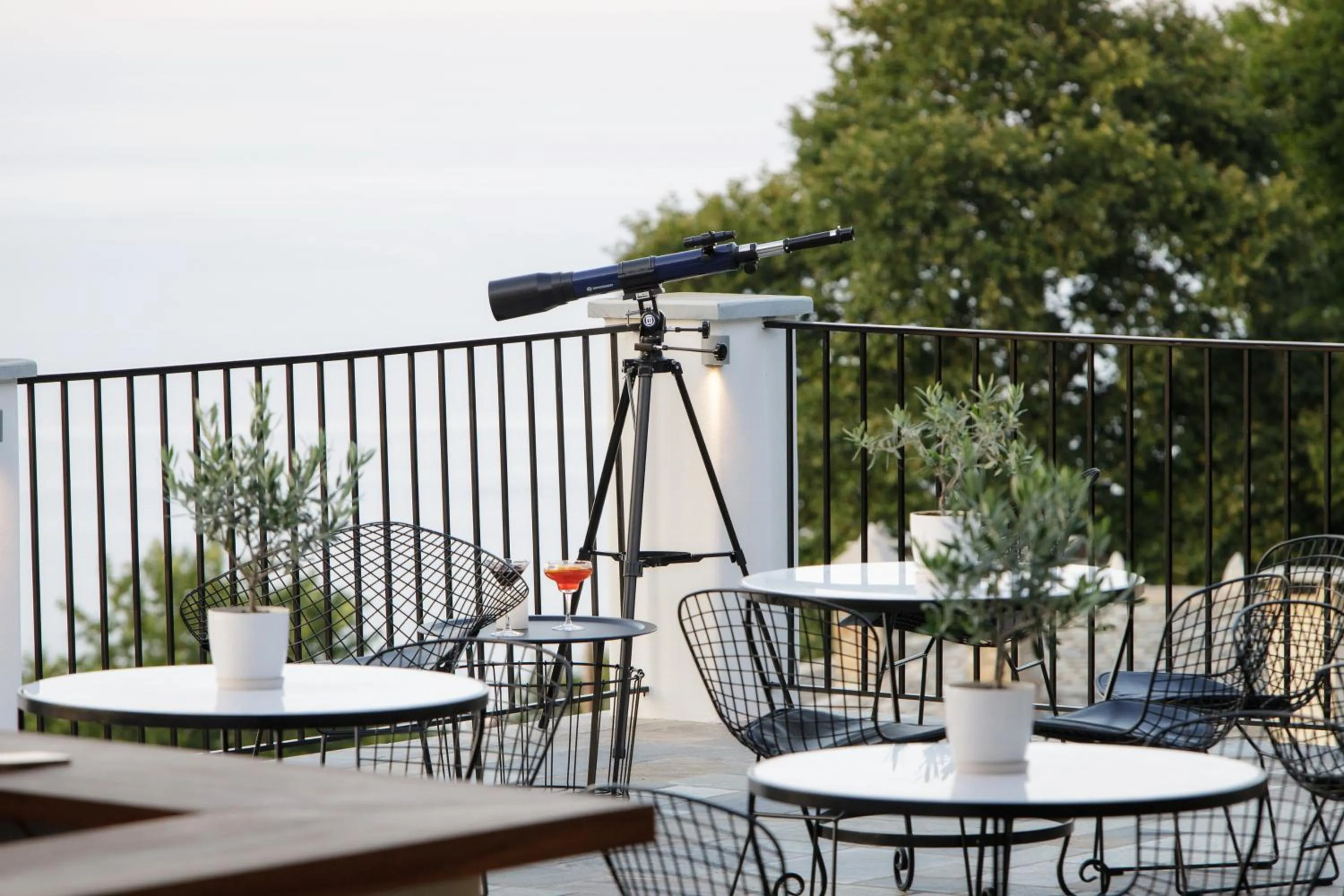 Balcony/Terrace in Olga Hotel Mouresi