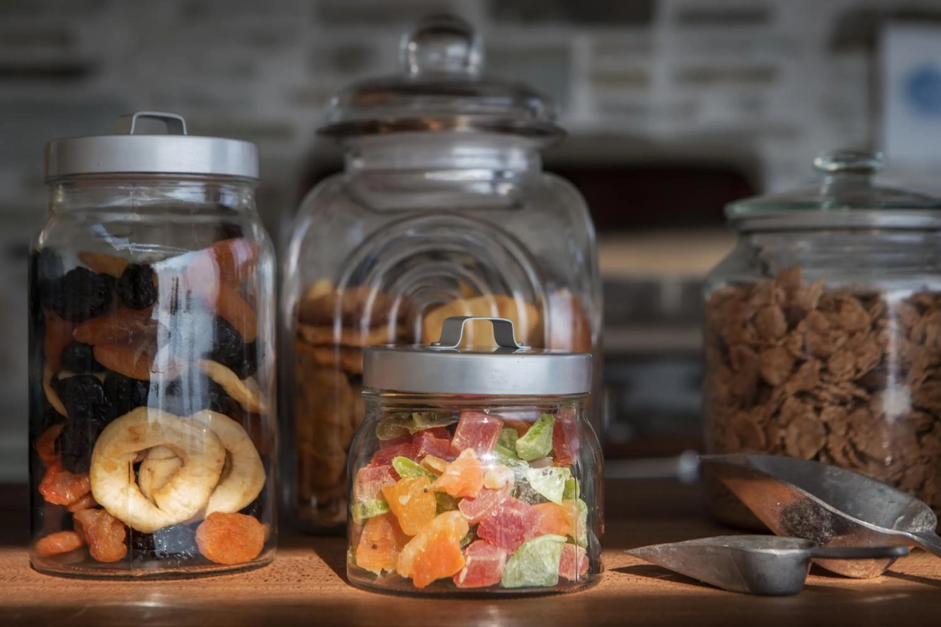 Buffet breakfast in Olga Hotel Mouresi