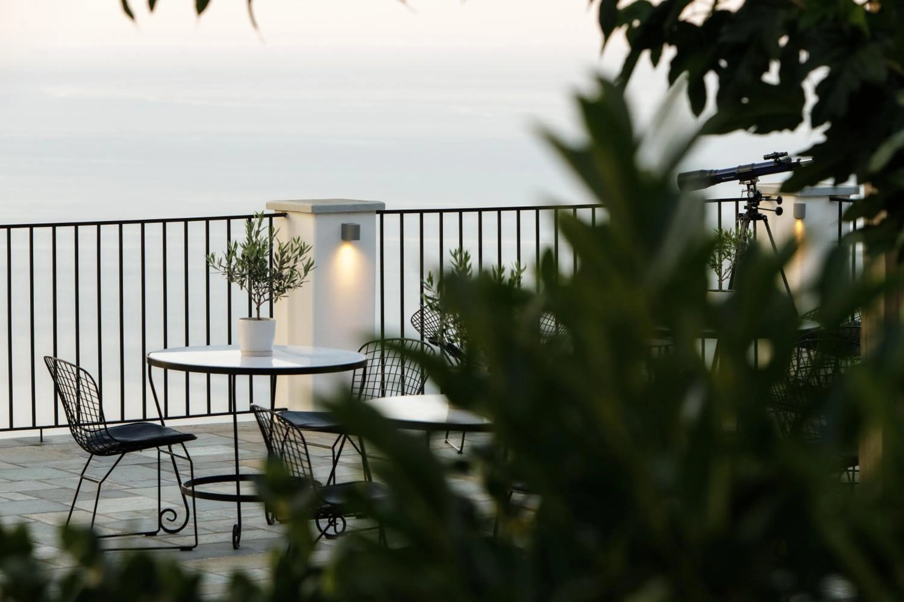 Balcony/Terrace in Olga Hotel Mouresi