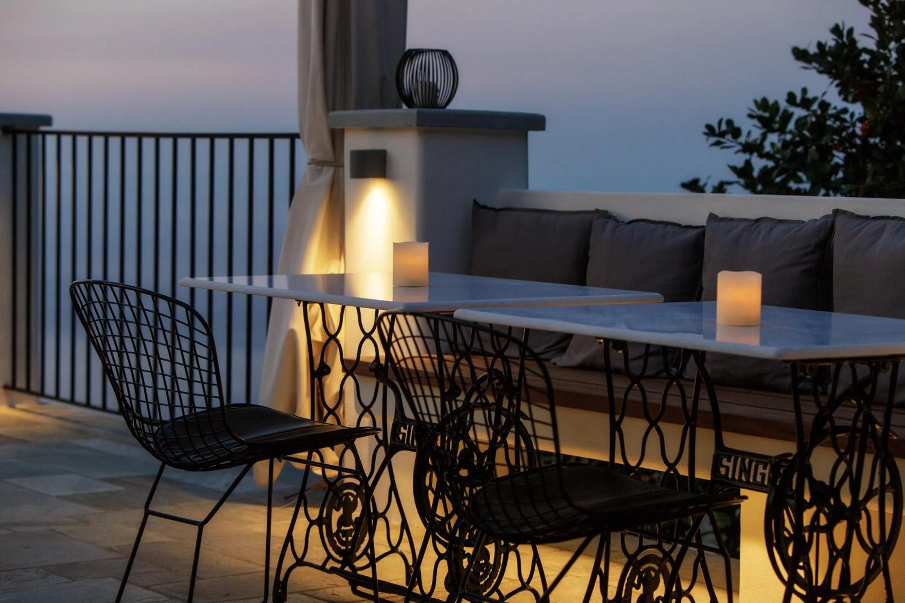 Balcony/Terrace in Olga Hotel Mouresi