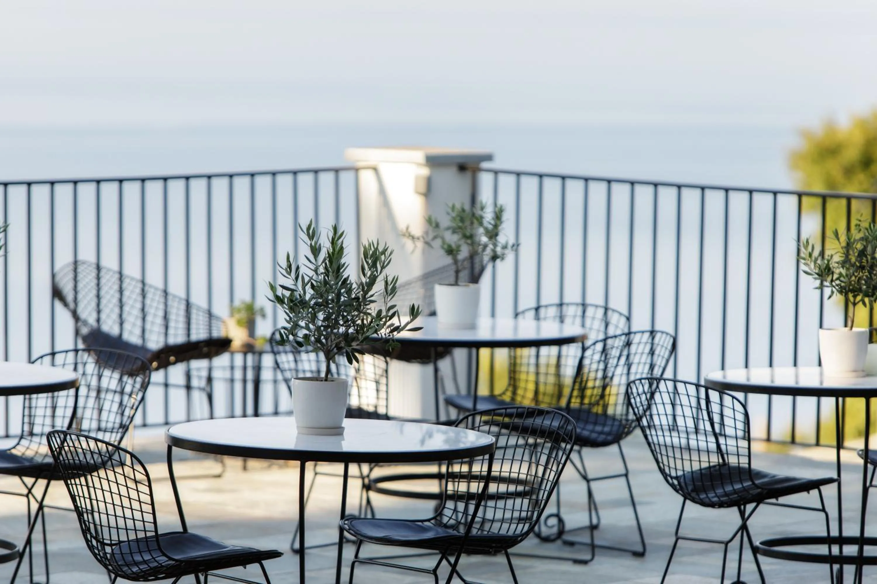 Balcony/Terrace in Olga Hotel Mouresi
