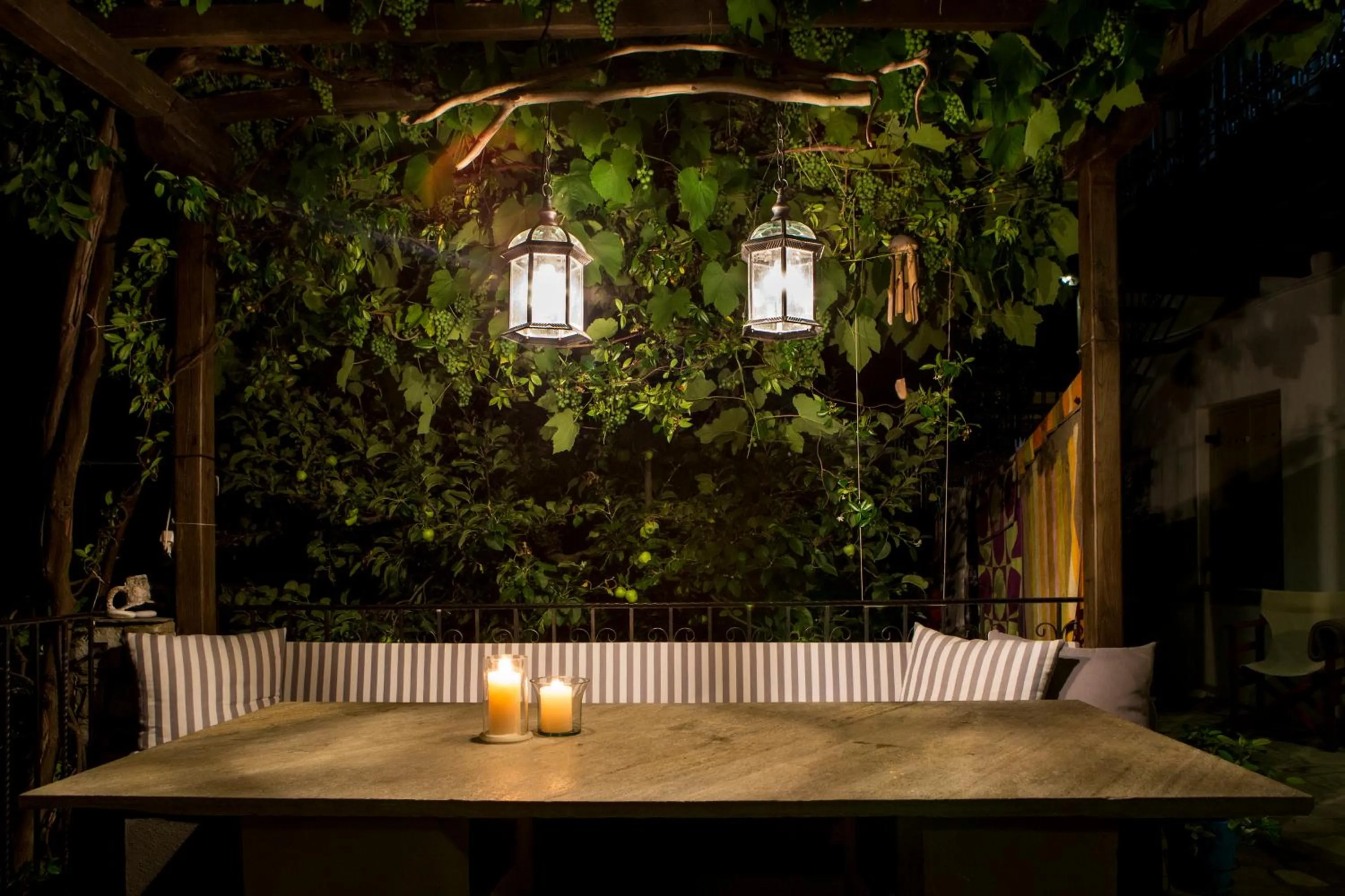 Garden in Olga Hotel Mouresi