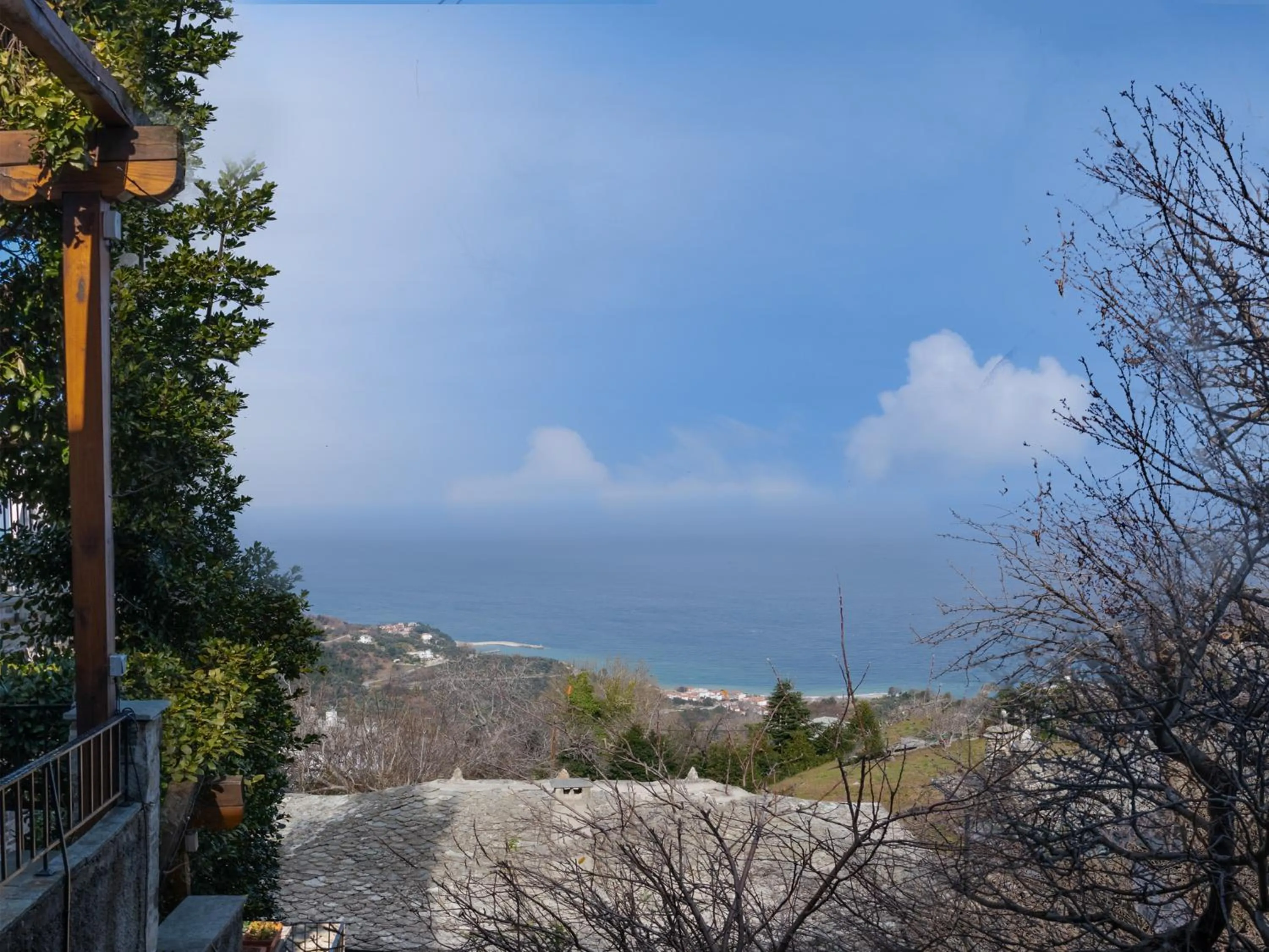 Sea view in Olga Hotel Mouresi