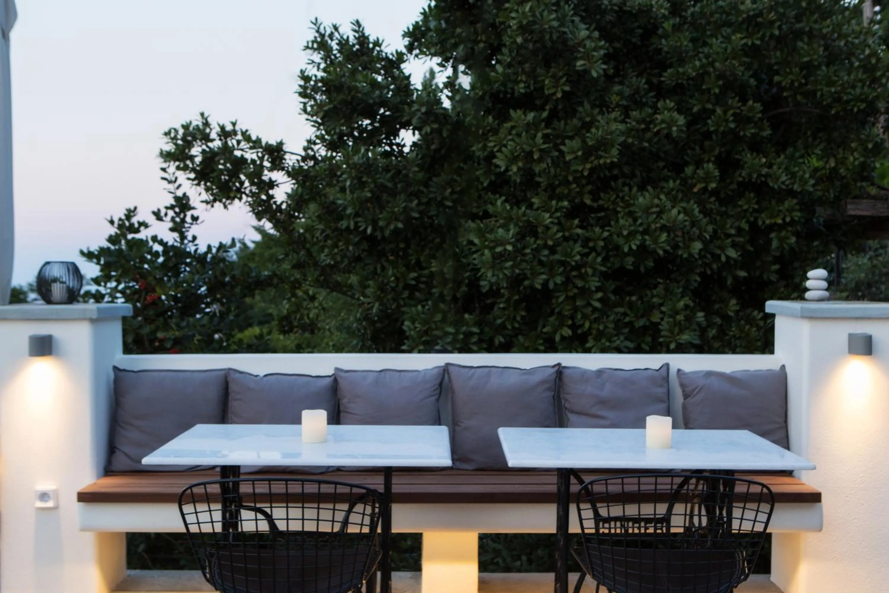 Balcony/Terrace in Olga Hotel Mouresi