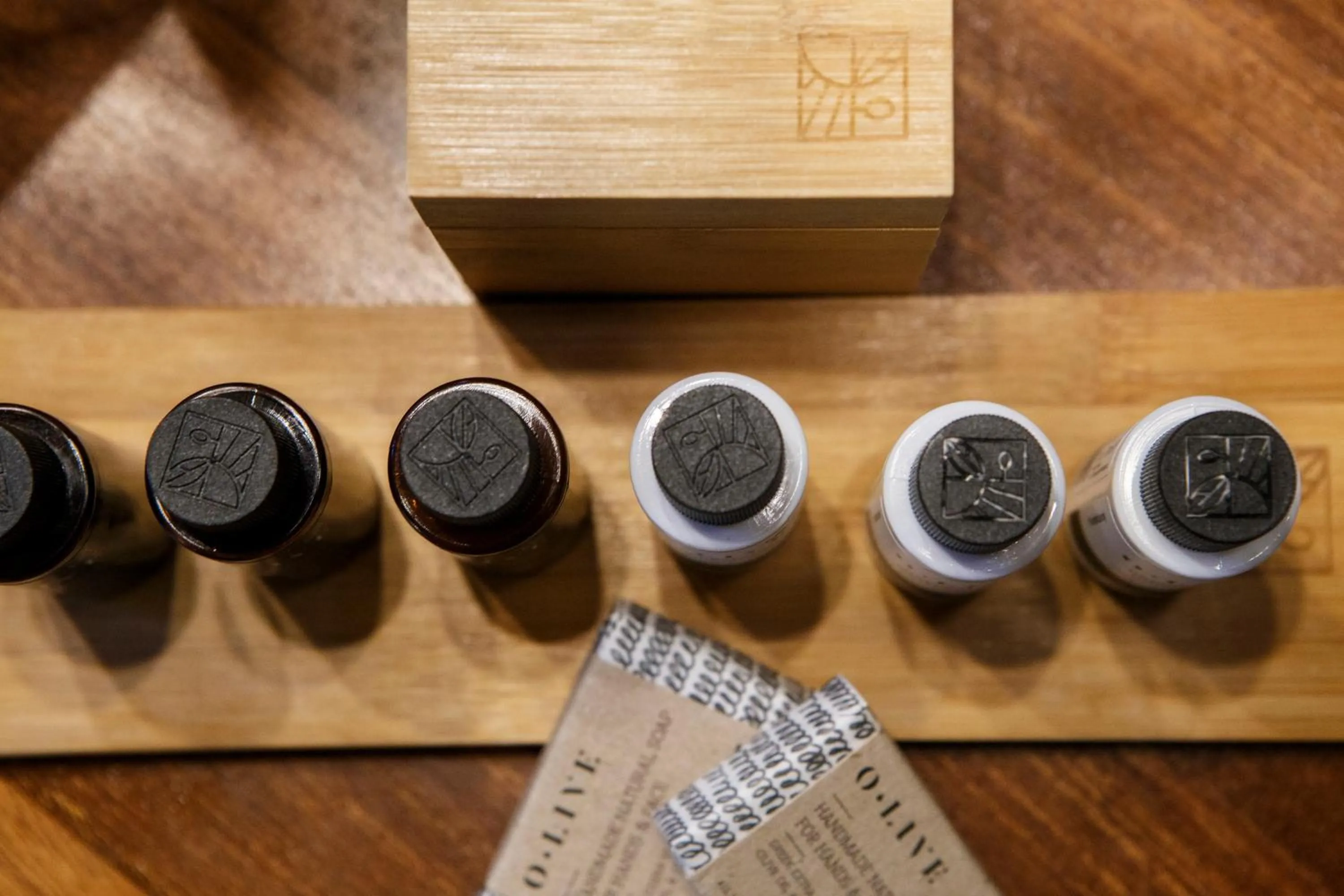 Bathroom in Olga Hotel Mouresi