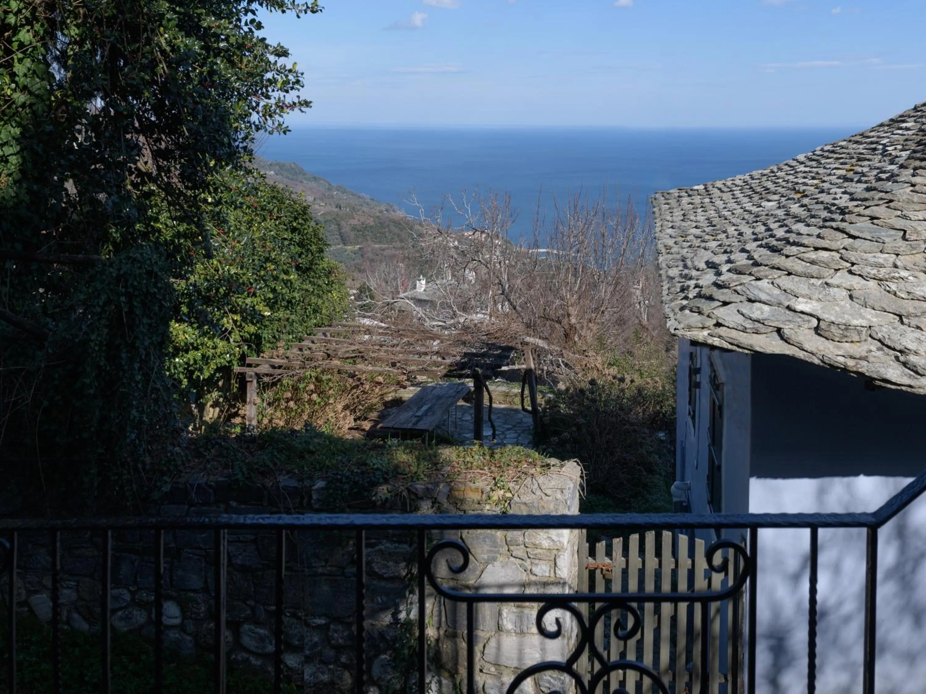 Sea view in Olga Hotel Mouresi