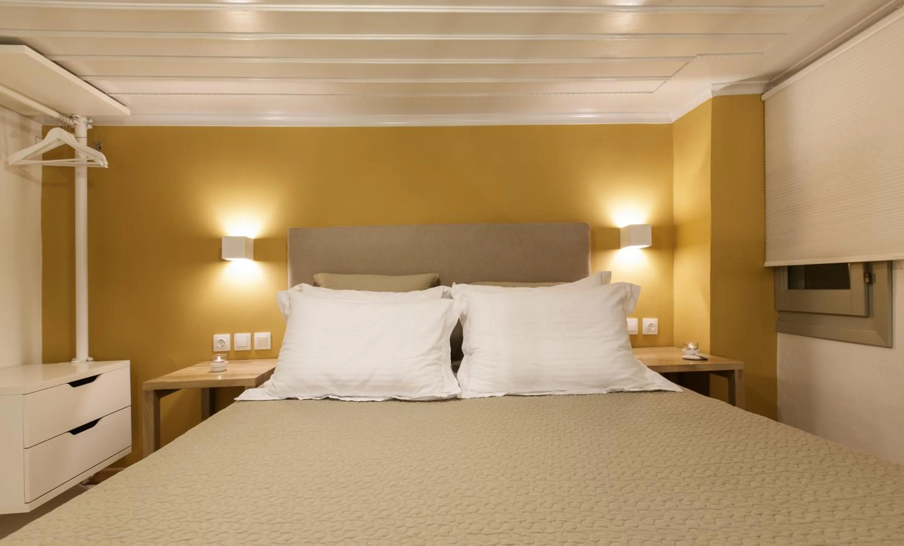 Photo of the whole room, Bed in Olga Hotel Mouresi