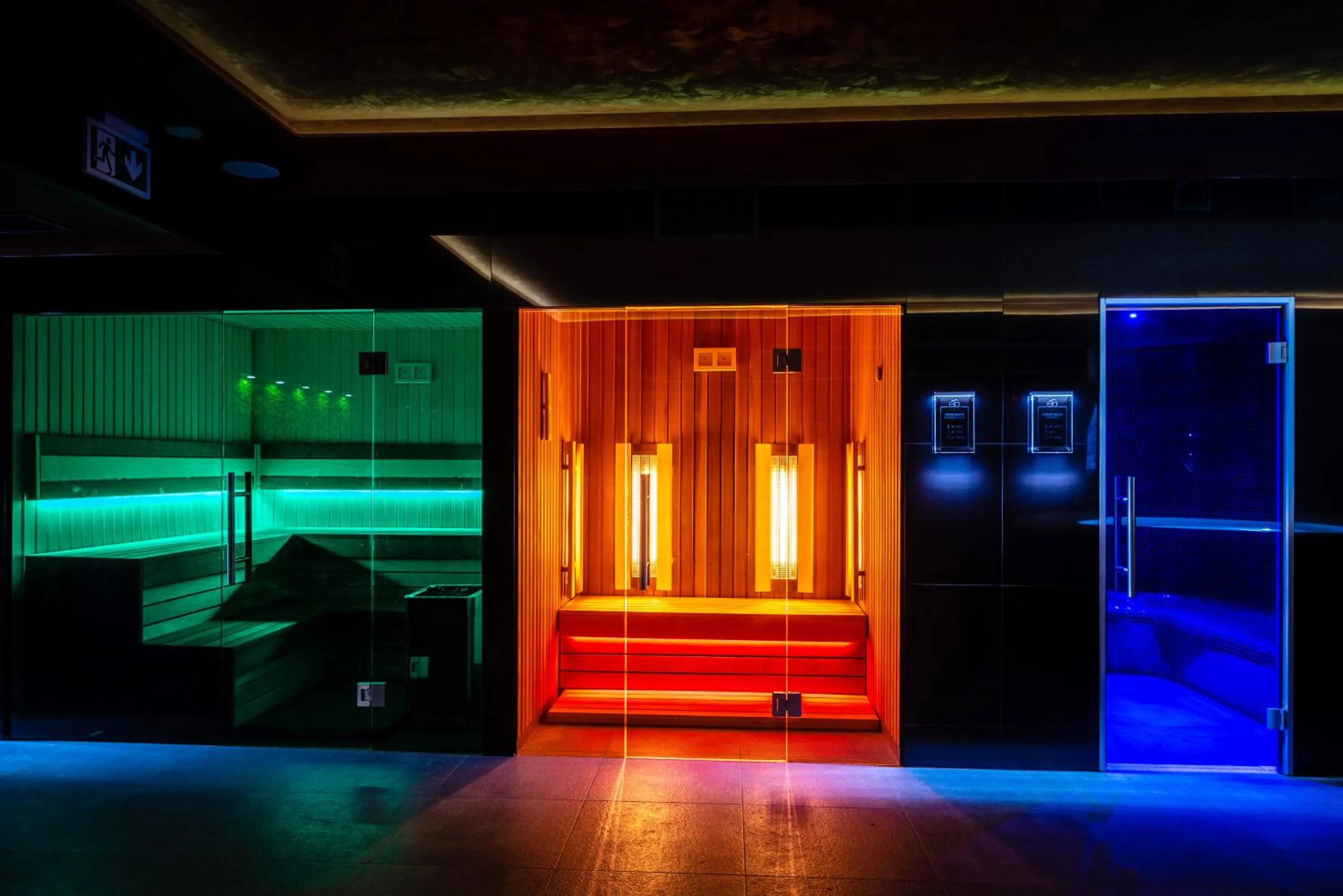 Sauna in Apartmánový Hotel HREBIENOK RESORT