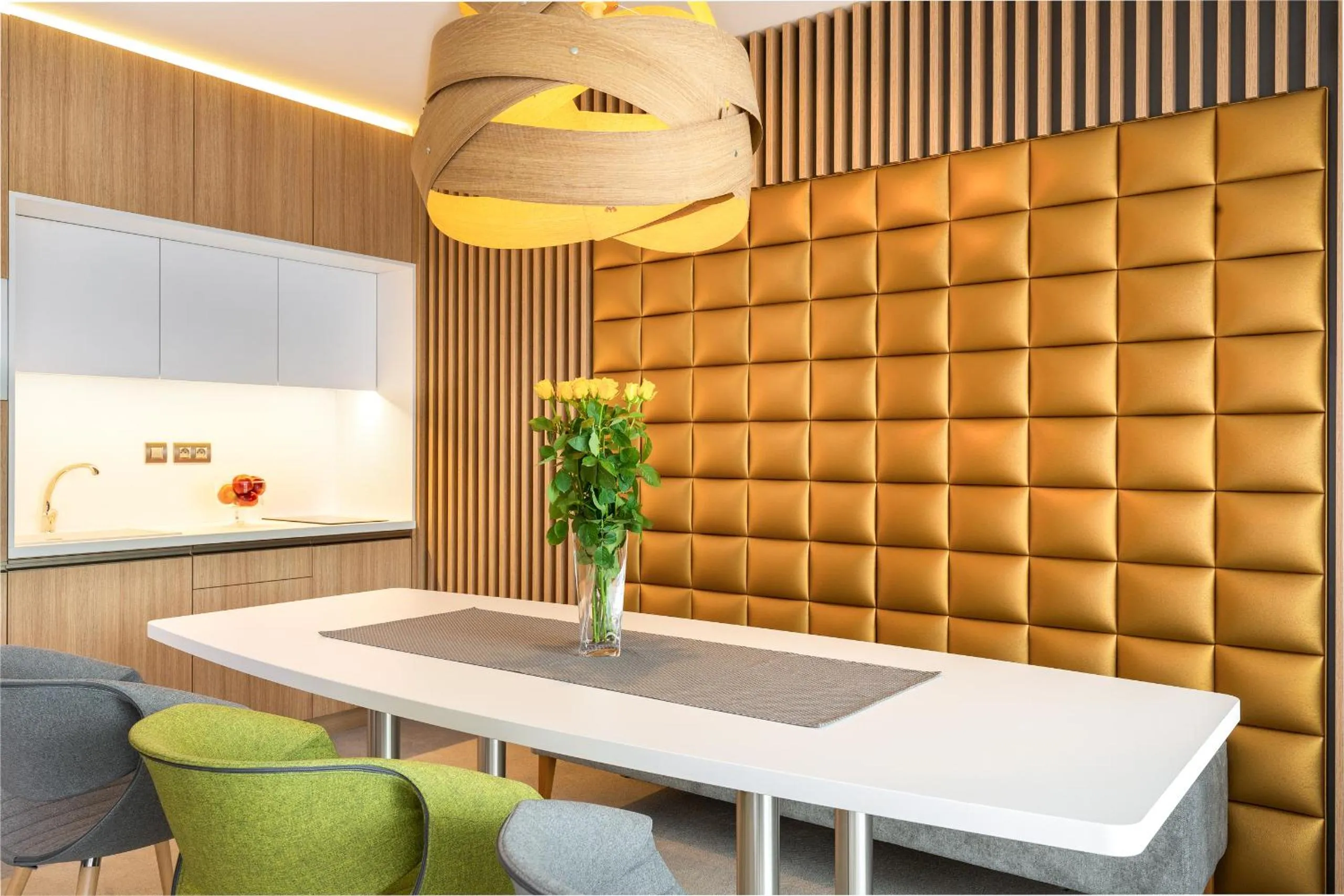 Kitchen or kitchenette in Apartmánový Hotel HREBIENOK RESORT