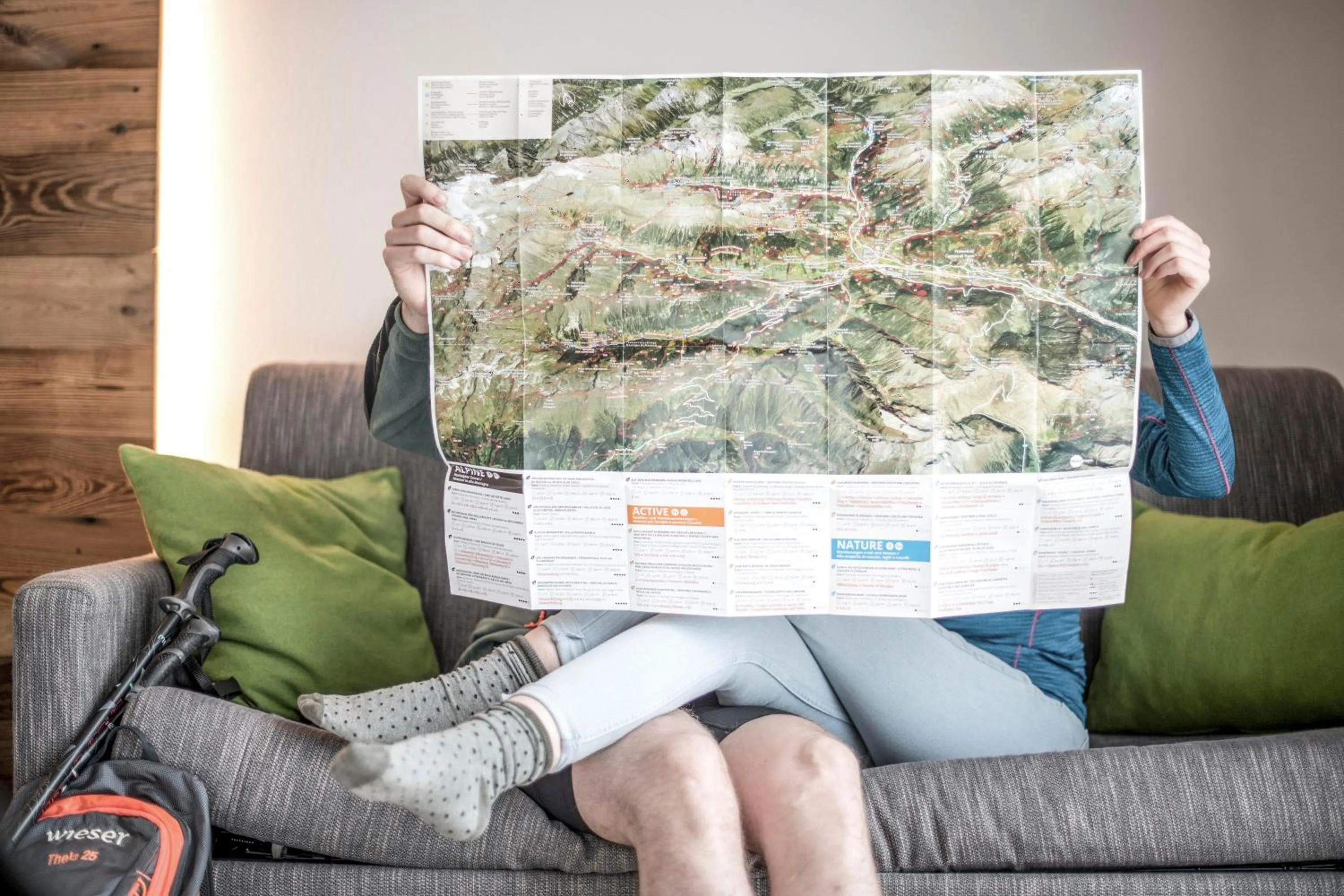 Decorative detail in Hotel Wieser