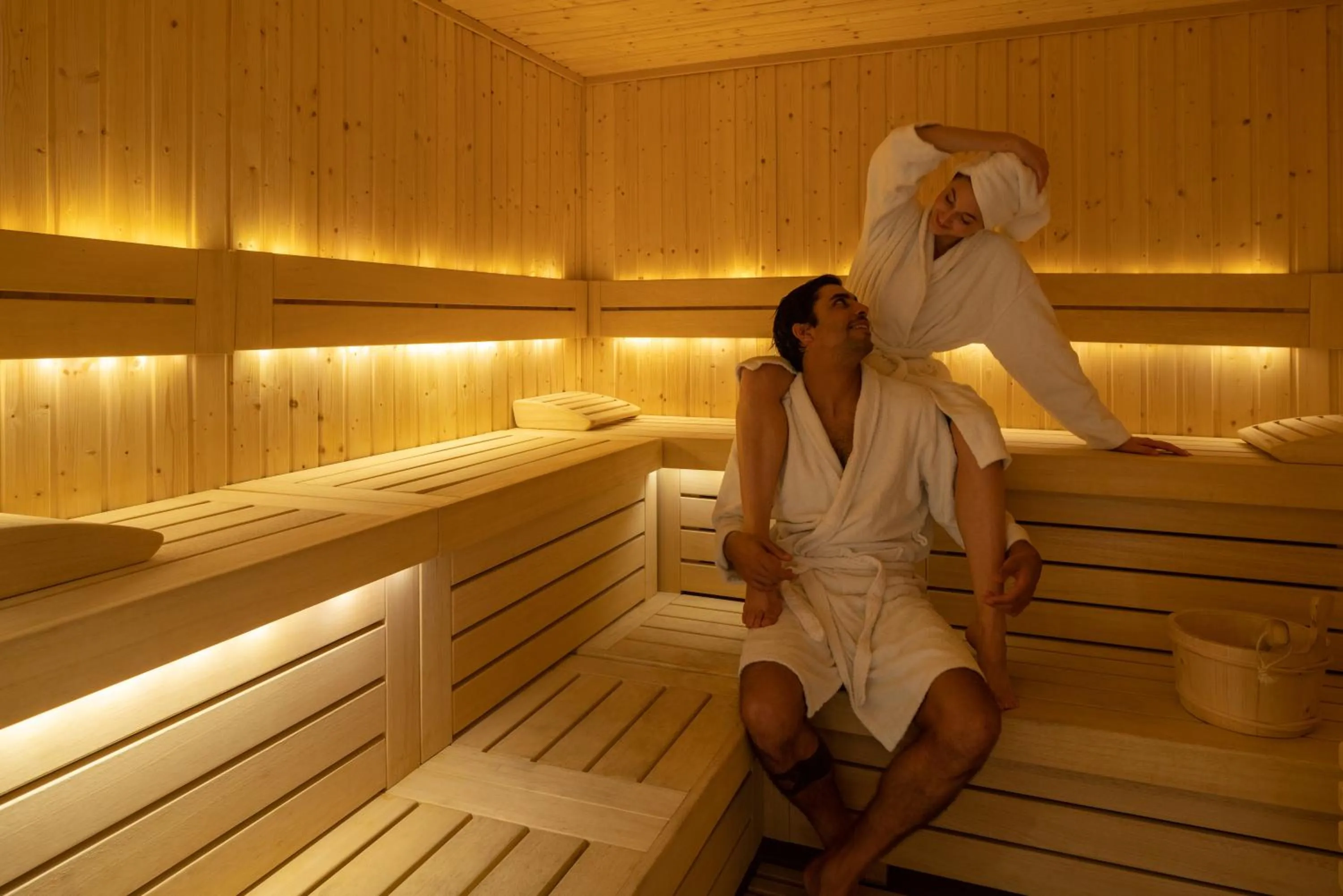 Sauna in Coco-mat Athens BC