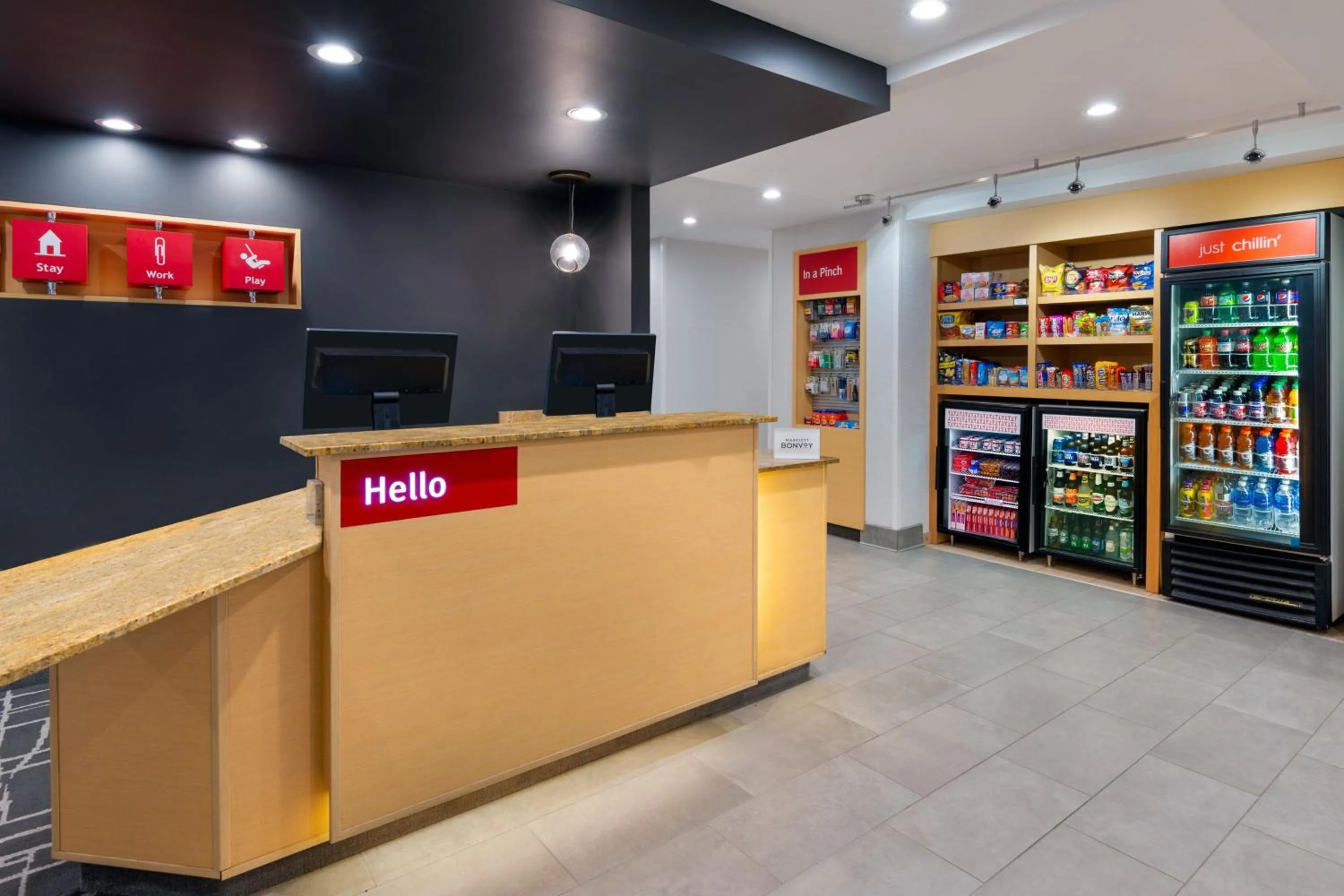 Lobby or reception in TownePlace Suites Buffalo Airport