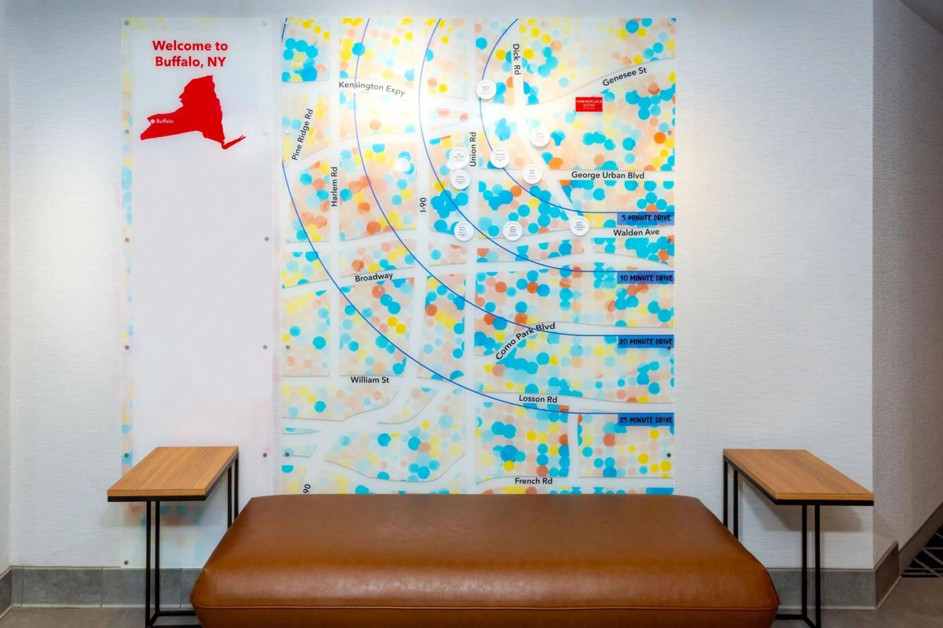 View (from property/room) in TownePlace Suites Buffalo Airport