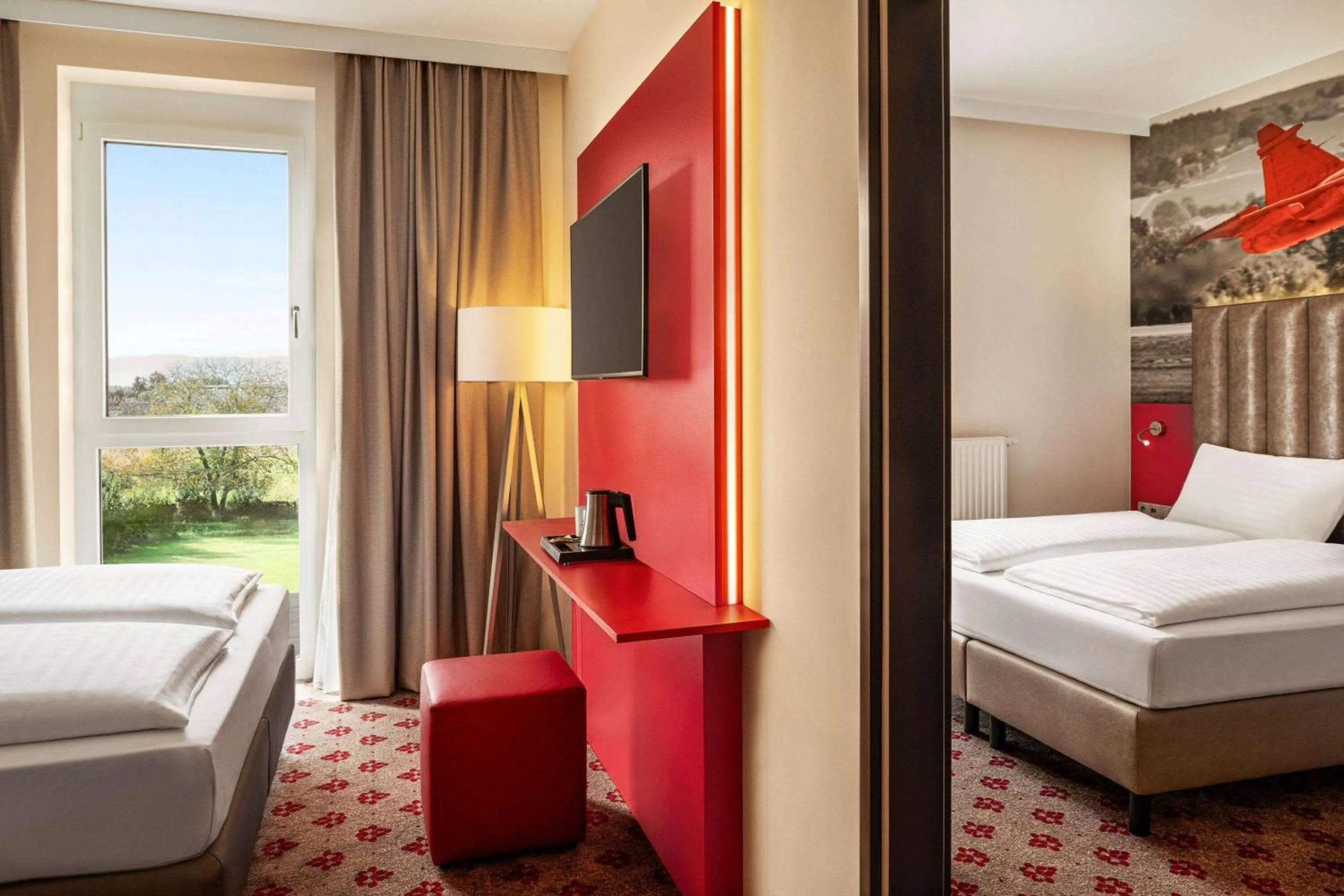 Photo of the whole room, Bed in Amedia Express Graz Airport, Trademark Collection by Wyndham