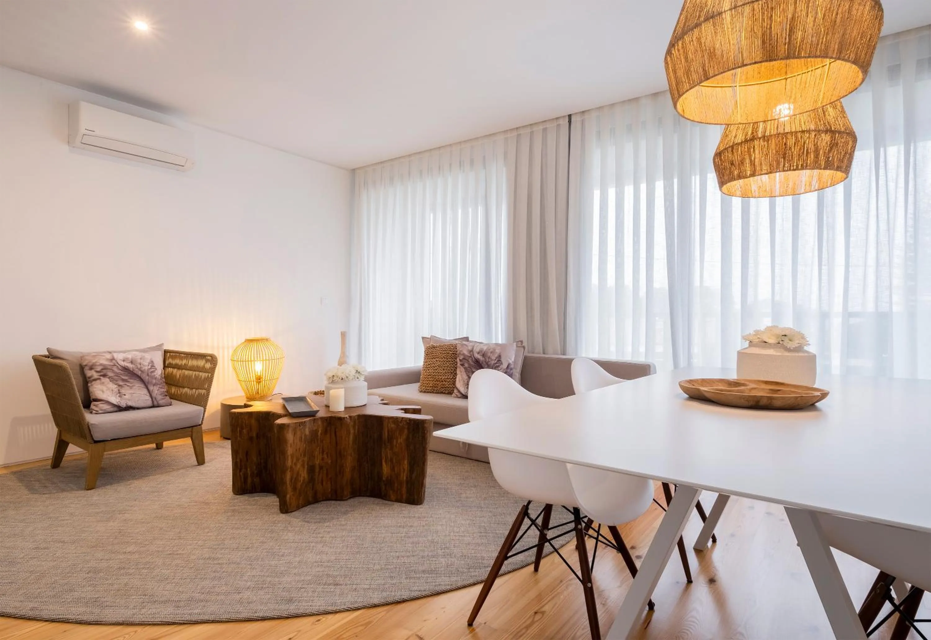 Living room in Aqua - Pópulo Eco Village