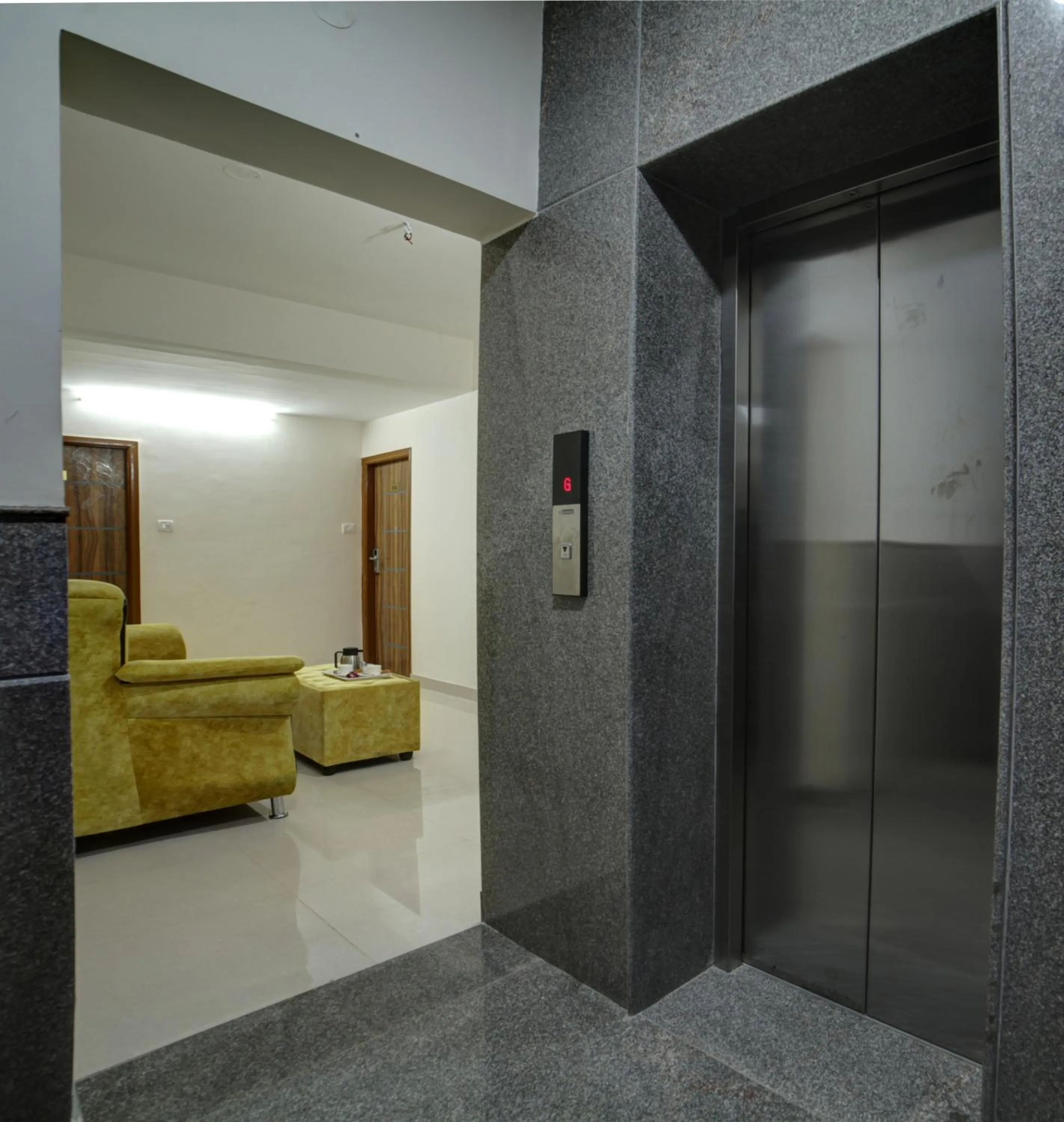 elevator in SM Royal Suites - Hotel near Kempegowda international Airport Bangalore
