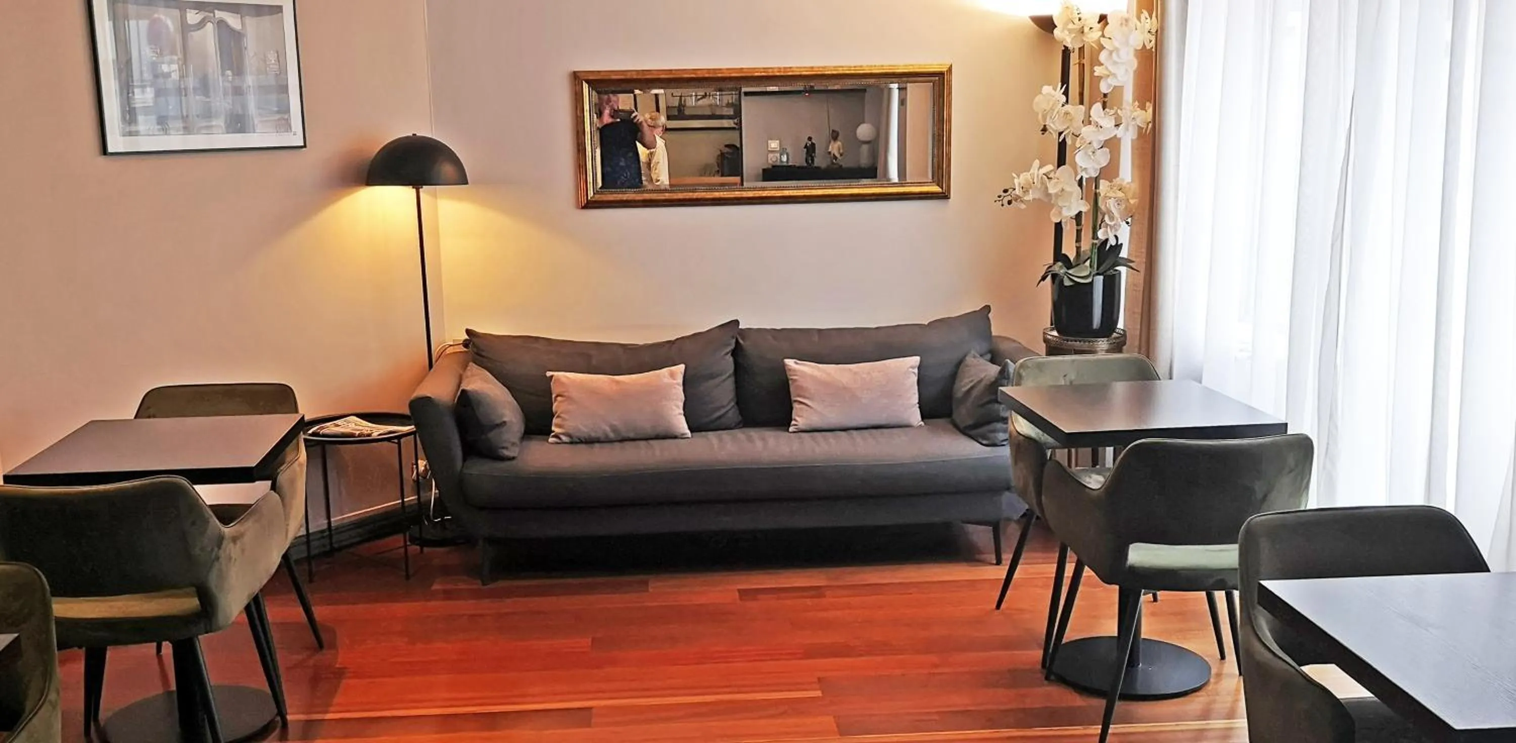 Dining area in Hotel Hippodrome