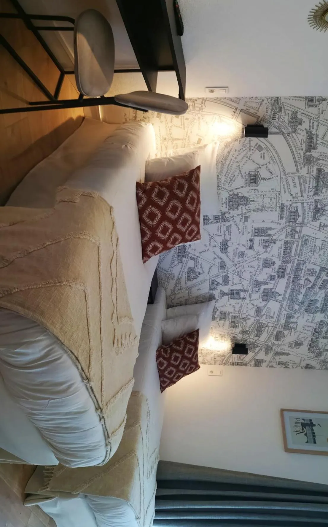 Bed in Hotel Hippodrome