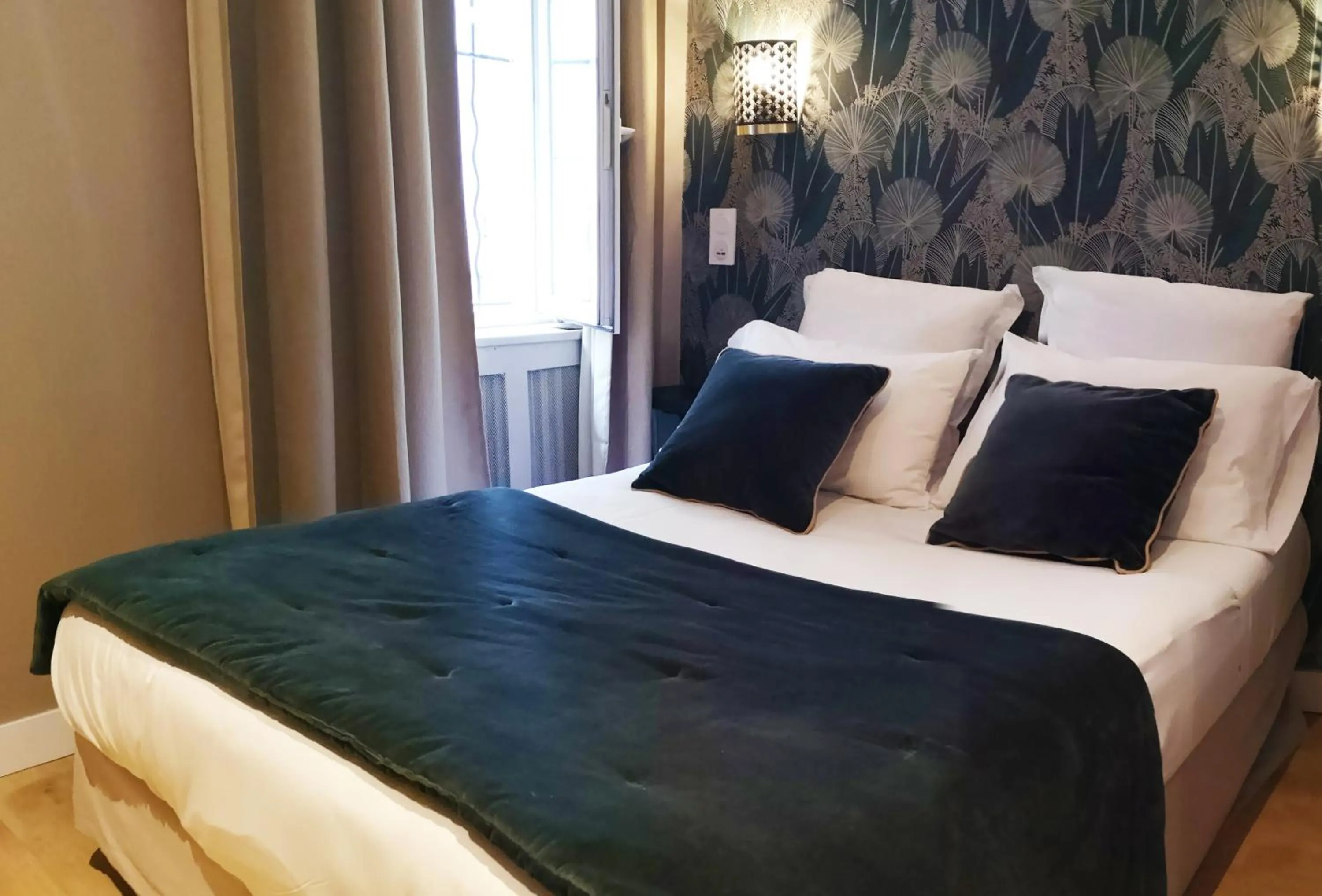 Bed in Hotel Hippodrome