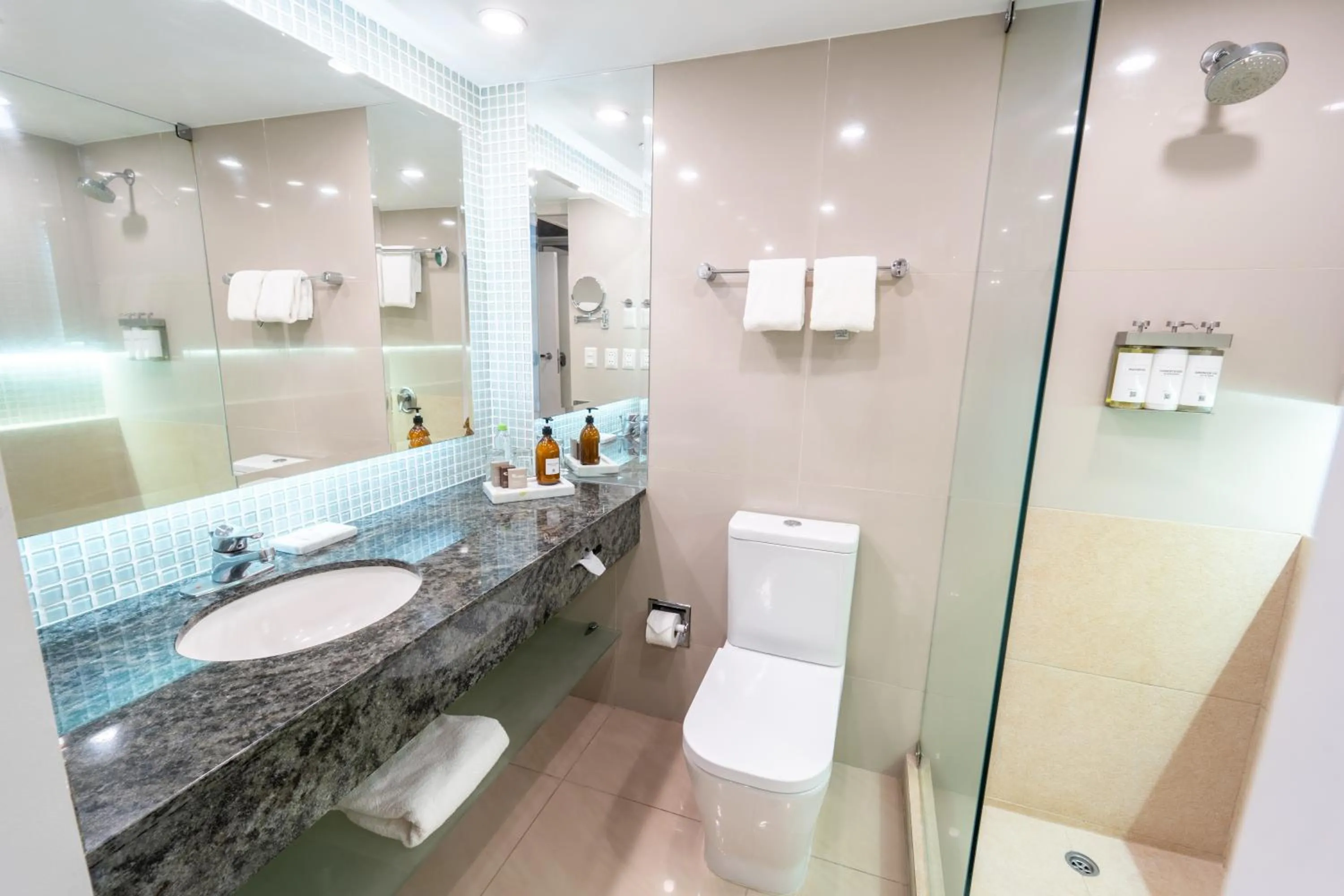 Shower in Los Tajibos, Santa Cruz de la Sierra, a Tribute Portfolio Hotel