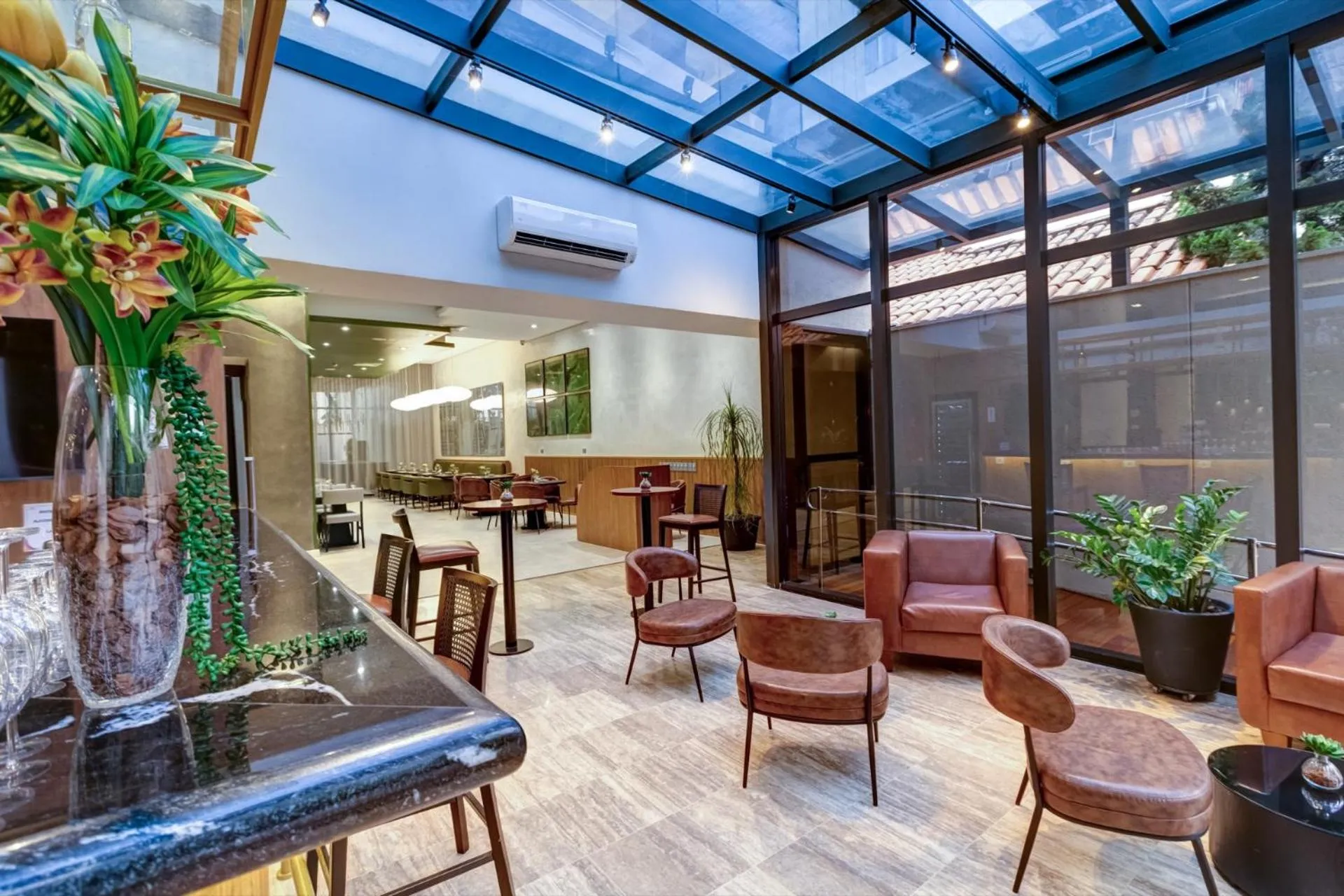 Lobby or reception in Double Tree by Hilton São Paulo Itaim